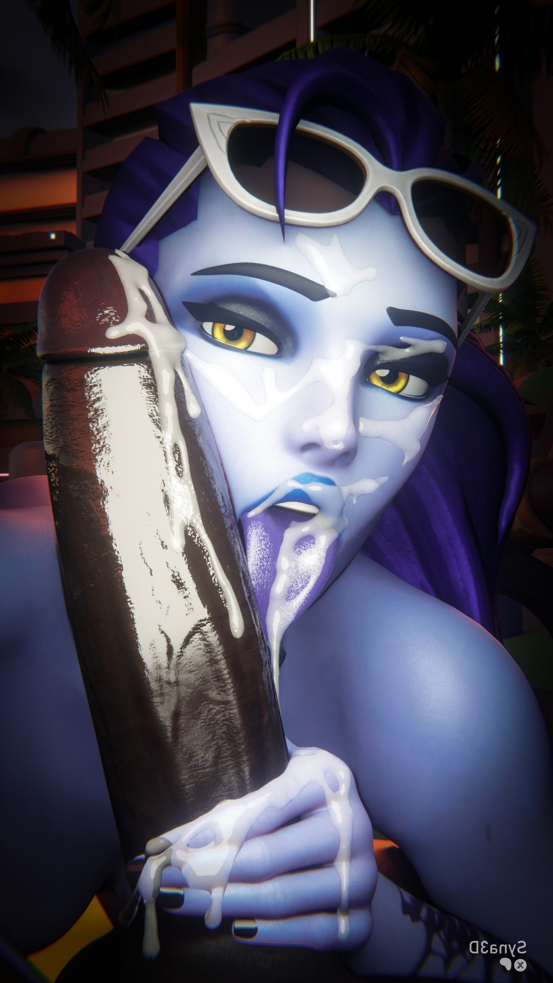 💜 Widowmaker Worshipping BBC ♠️ Widowmaker Bbc Loving Cock Worship Bbc Blacked Slut Black Cock Whore Rape Thick Ass 4
