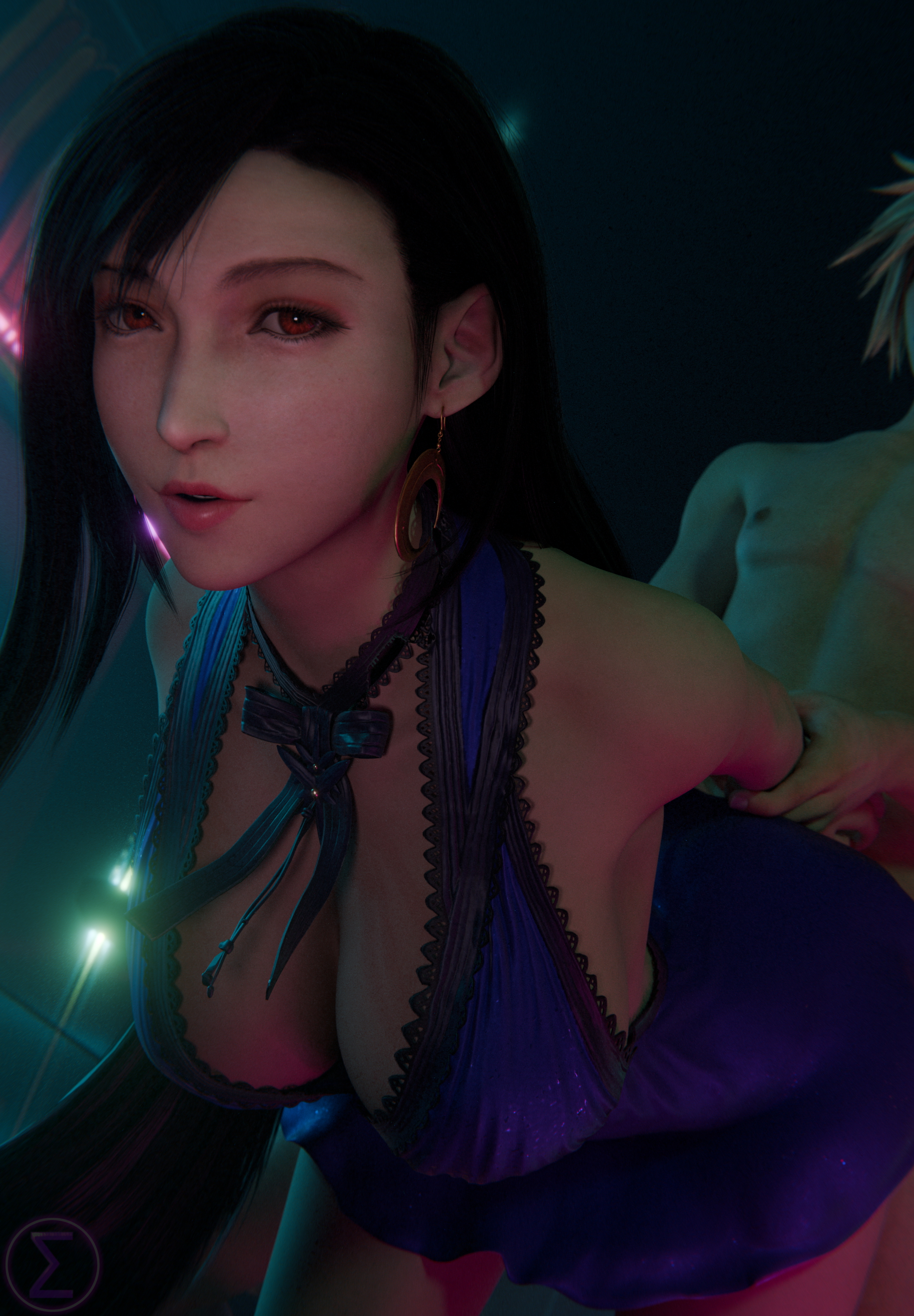 Tifa and Cloud doggystyle