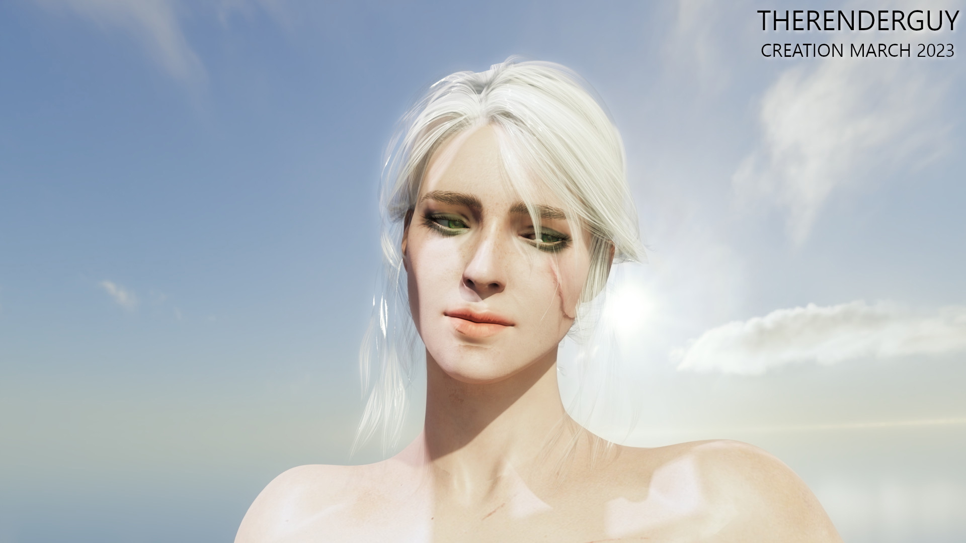 Ciri Avatar  Closeup