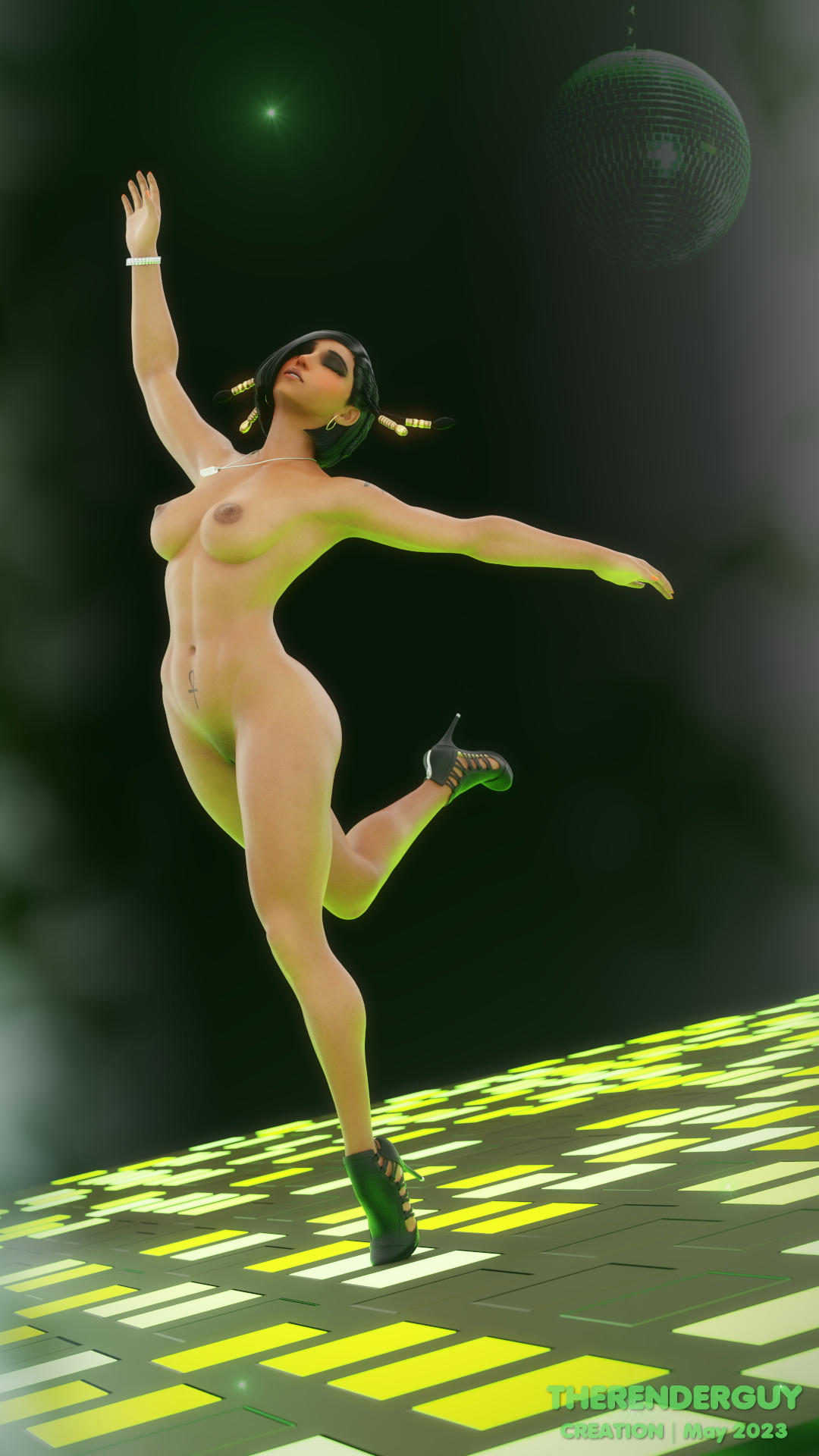 You are the dancing Queen  Nude  UHD