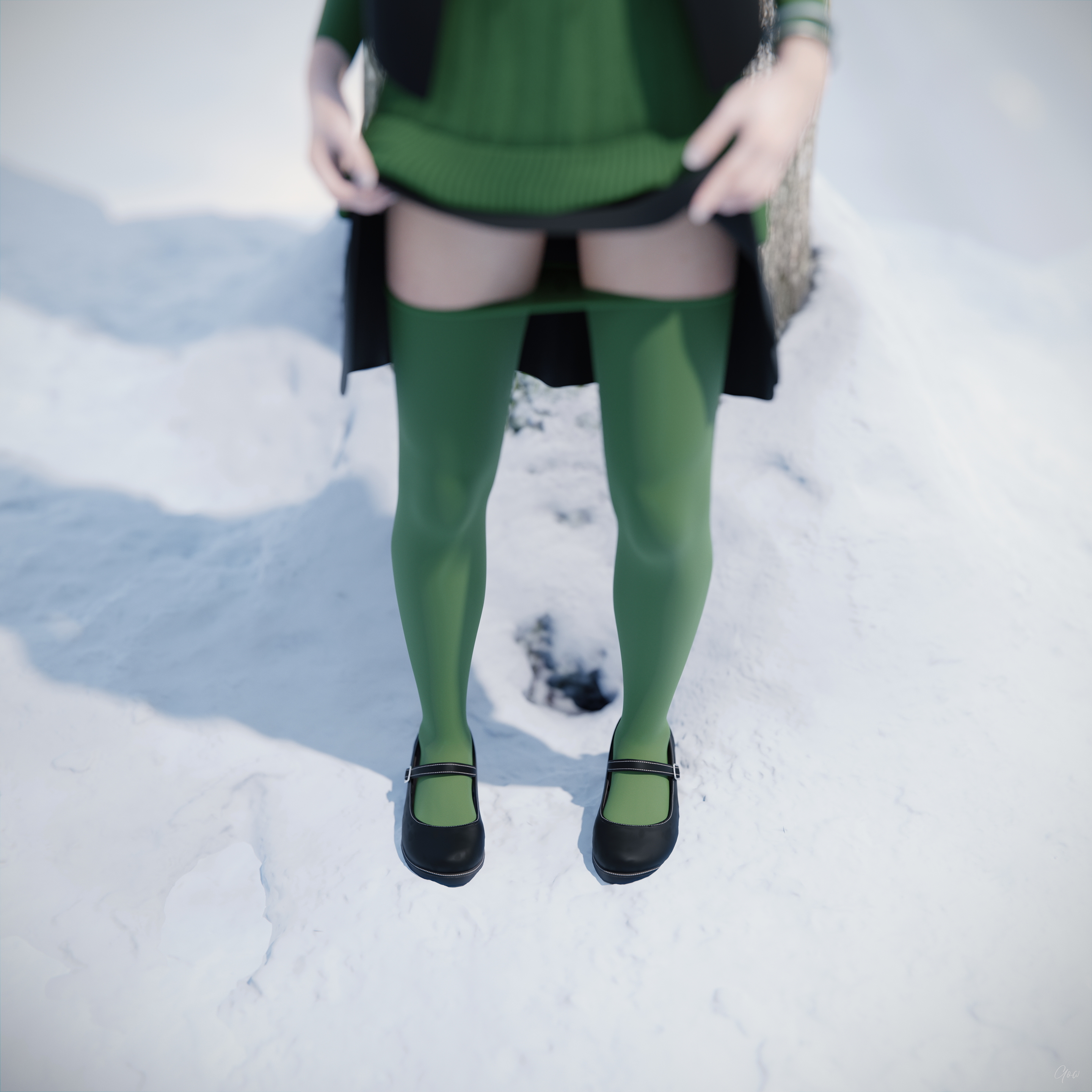 White Wonder - Part 1 White Milf Secretary Office_lady Outdoor Snow Tease Skirt Upskirt Spread Legs Standing Pantyhose Clothed Partially_clothed Wet Pussy No Panties Hairy Pussy Glasses Cold Posing Fantasy Nylon 18