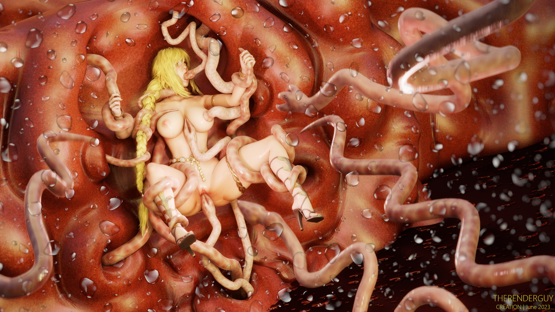 Organic... Queen Marika in tentacles  UHD