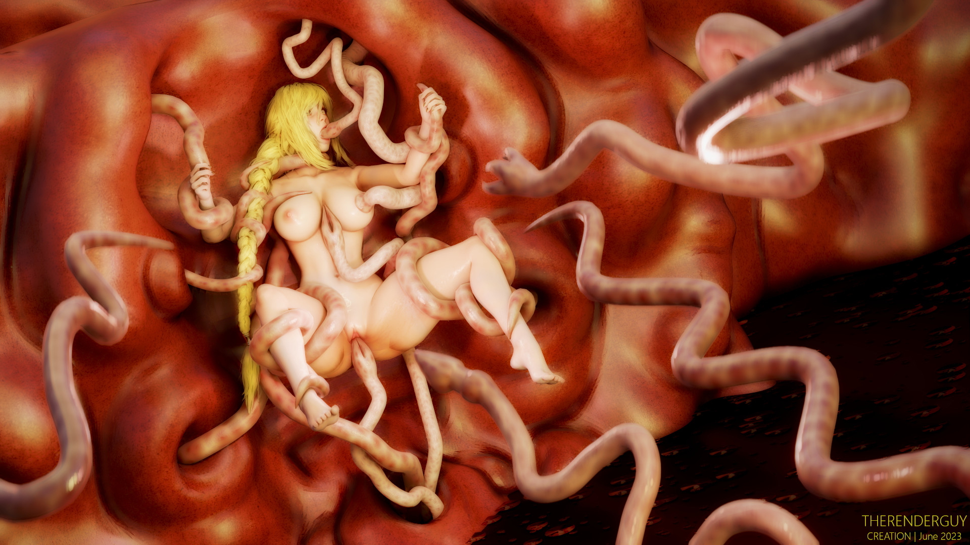 Organic... Queen Marika in tentacles  UHD