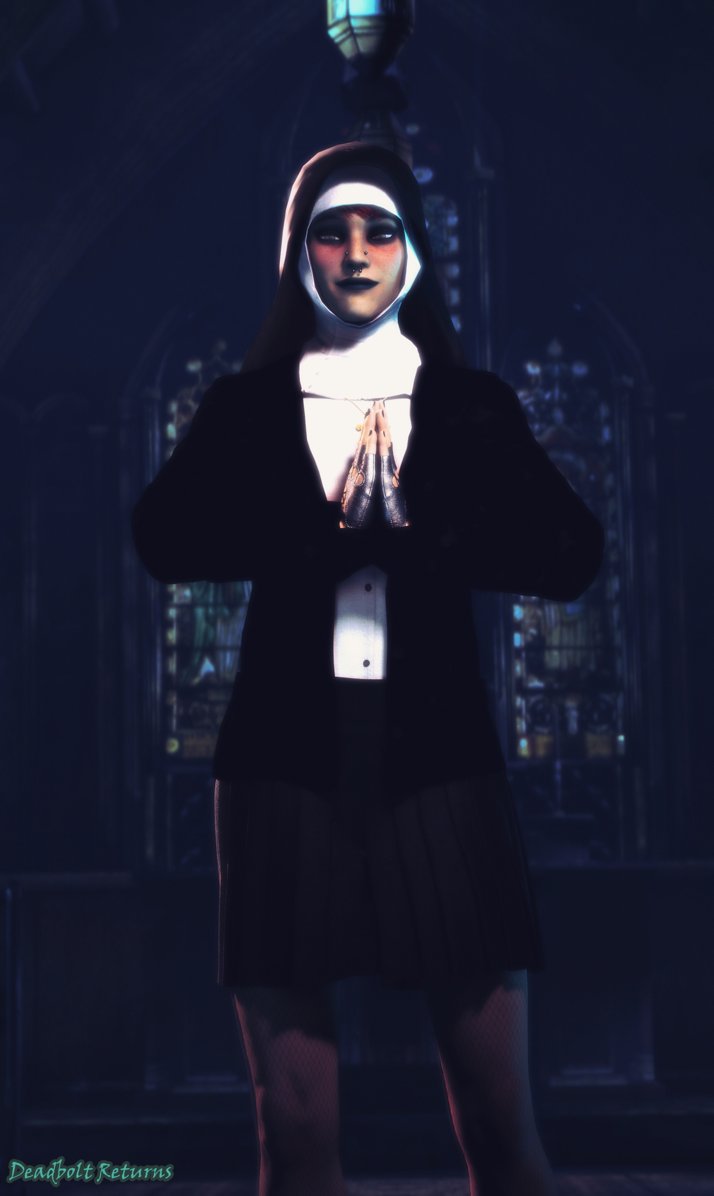 Heather Morrison The Naughty Nun (Sextape in Hell) Heather Morrison Sextape In Hell 3d Porn Sfm Source Filmmaker Photoshoot 3dnsfw Nsfw Pinup Big Tittied Goth Girlfriend Original Character Original Series