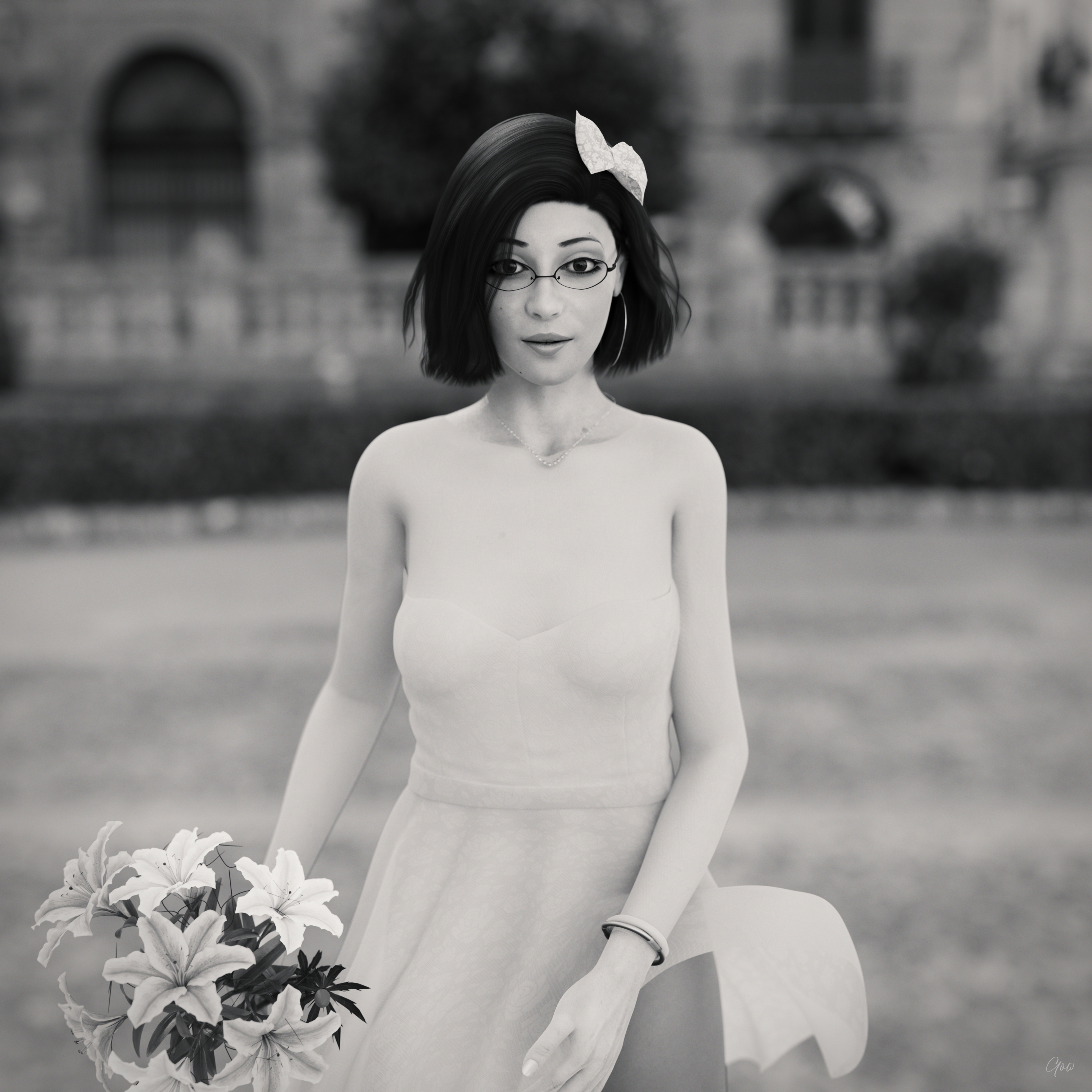 Simple Winds - Part 1 White Horny Milf Party Dress Bride Cosplay Dress Outdoor Tease Skirt Upskirt Spread Legs Standing Pantyhose Nylon Brunette Sexy Brunette Clothed Partially_clothed Wet Pussy No Panties Hairy Pussy Glasses Posing Fantasy 8