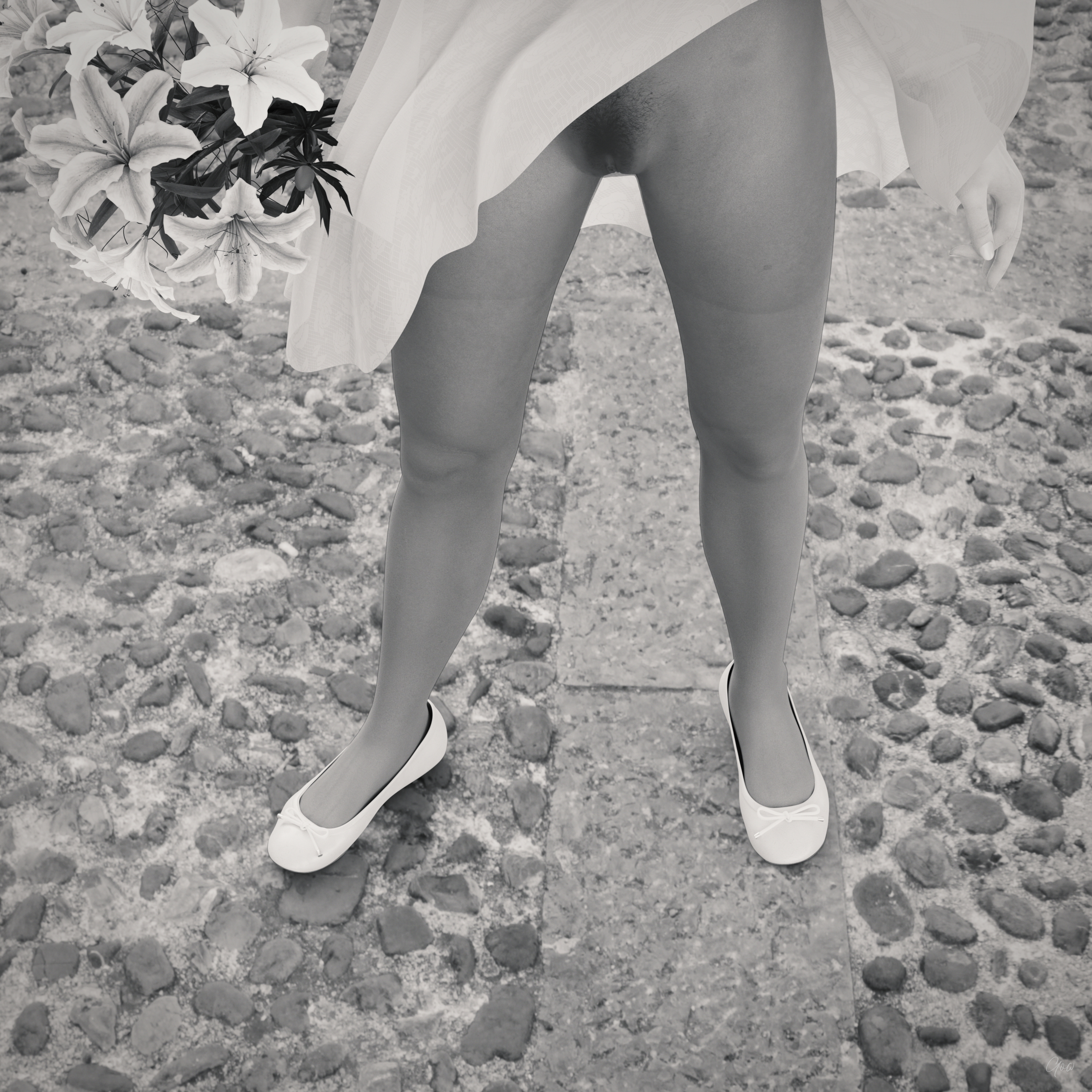 Simple Winds - Part 1 White Horny Milf Party Dress Bride Cosplay Dress Outdoor Tease Skirt Upskirt Spread Legs Standing Pantyhose Nylon Brunette Sexy Brunette Clothed Partially_clothed Wet Pussy No Panties Hairy Pussy Glasses Posing Fantasy 12