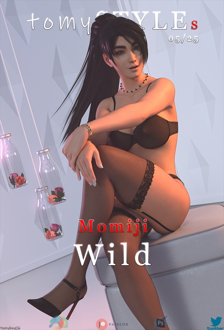 Momiji - Wild Momiji Sexy Lingerie Solo