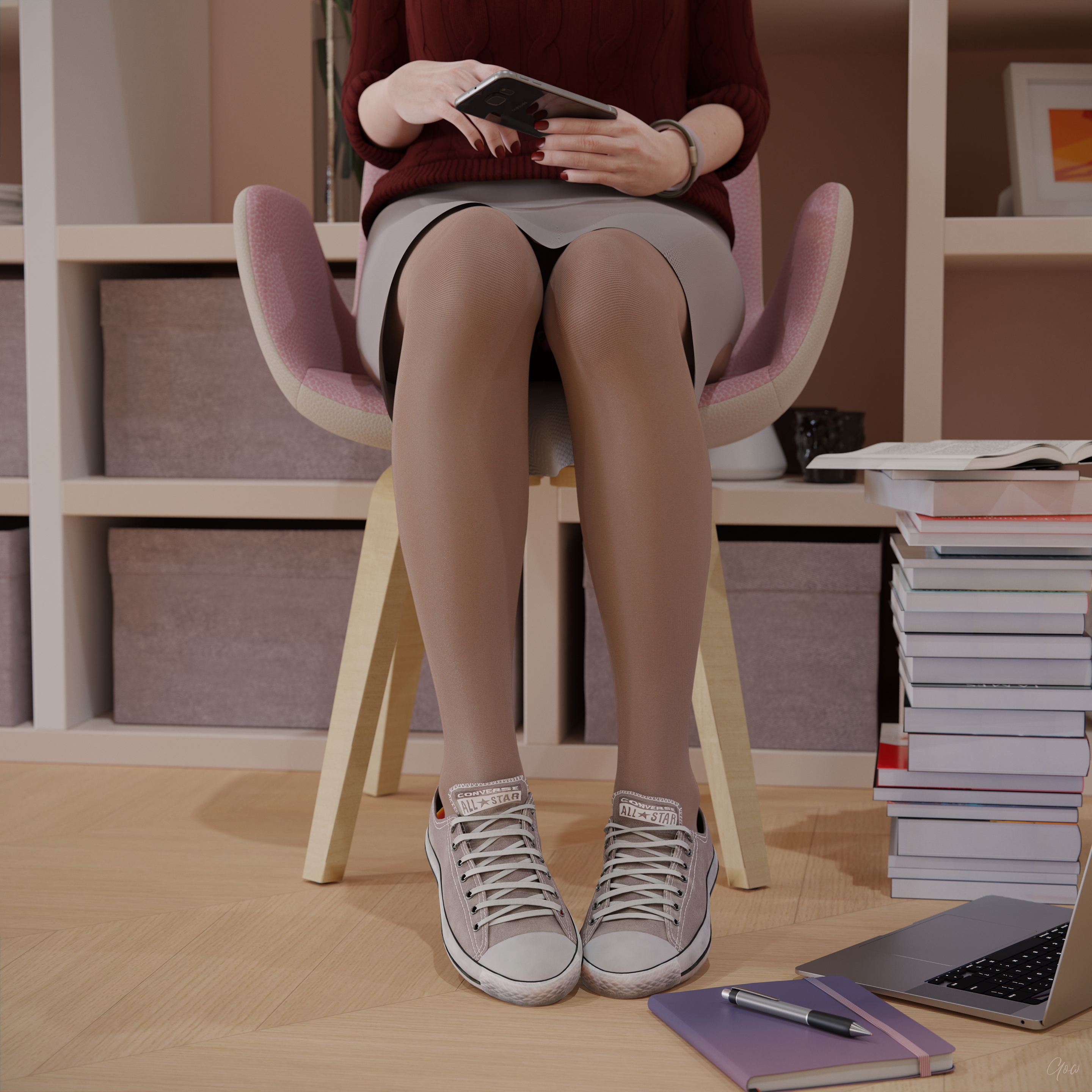Gow-Rumbler Woofer - Part 1  Milf Horny Sex Toy Sextoy Indoor Tease Skirt Upskirt Spread Legs Standing Pantyhose Sneakers Clothed Partially_clothed Secretary Wet Pussy No Panties Hairy Pussy Glasses Orgasm Pussy Insertion Toy 7