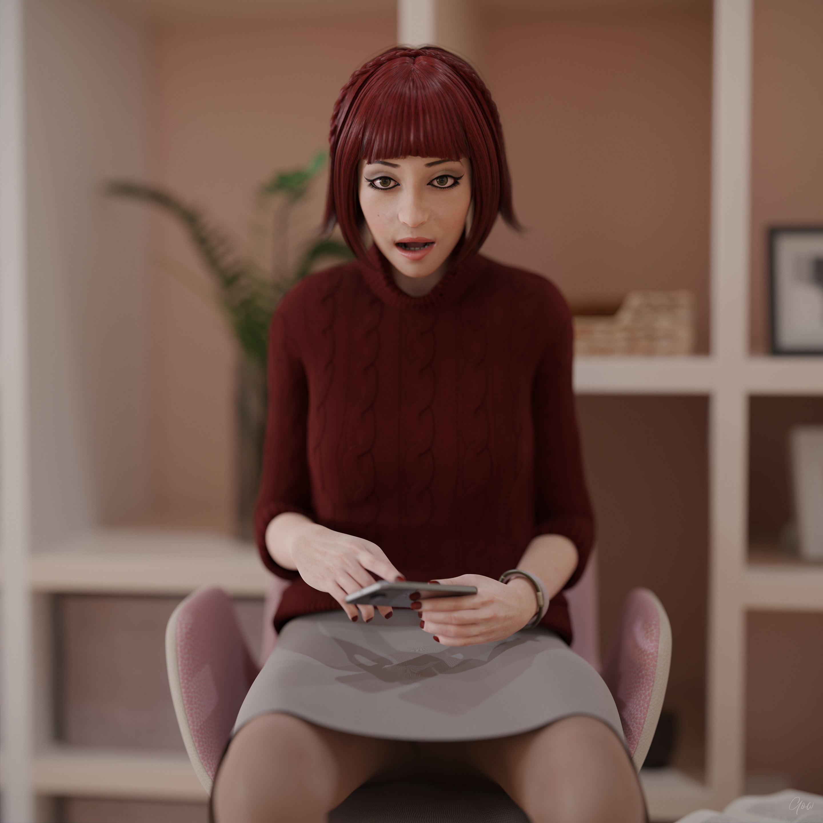 Gow-Rumbler Woofer - Part 1  Milf Horny Sex Toy Sextoy Indoor Tease Skirt Upskirt Spread Legs Standing Pantyhose Sneakers Clothed Partially_clothed Secretary Wet Pussy No Panties Hairy Pussy Glasses Orgasm Pussy Insertion Toy 11