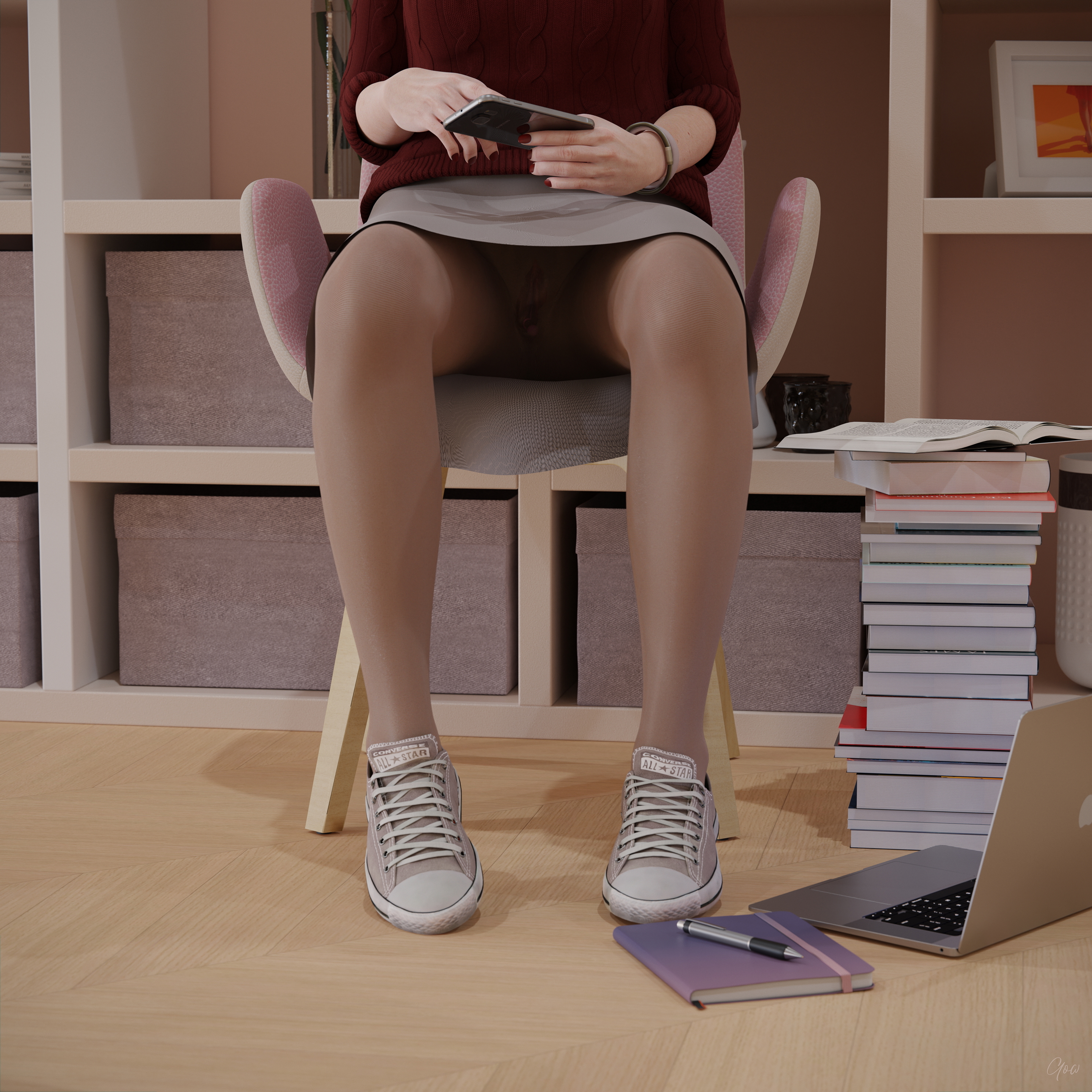 Gow-Rumbler Woofer - Part 1  Milf Horny Sex Toy Sextoy Indoor Tease Skirt Upskirt Spread Legs Standing Pantyhose Sneakers Clothed Partially_clothed Secretary Wet Pussy No Panties Hairy Pussy Glasses Orgasm Pussy Insertion Toy 12