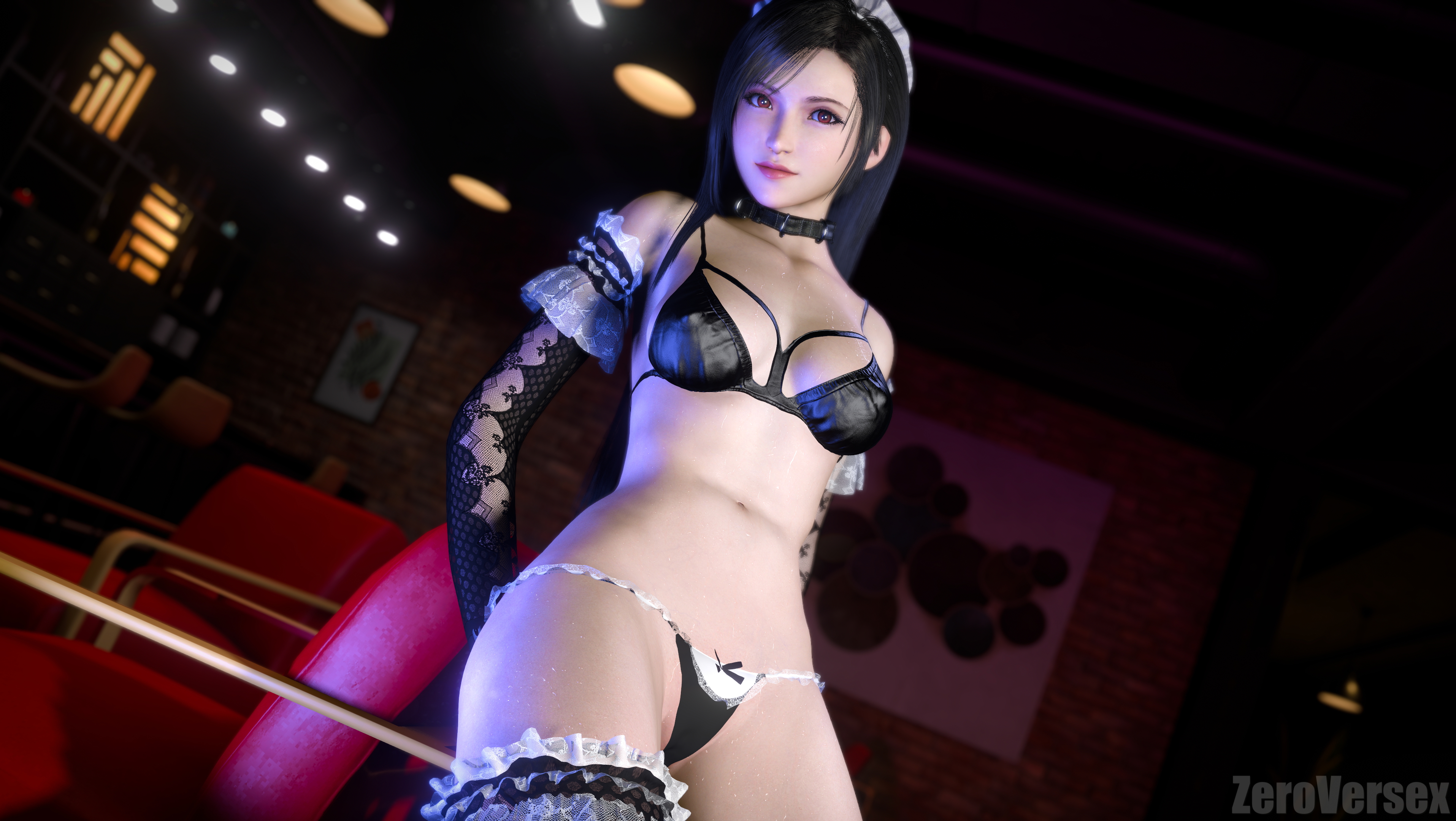 Tifa Lockhart Final Fantasy Tifa Lockhart Final Fantasy Final Fantasy 7 Remake Final Fantasy VII Square Enix Ogre Bbc Interracial Handjob Monster Big Dick 6