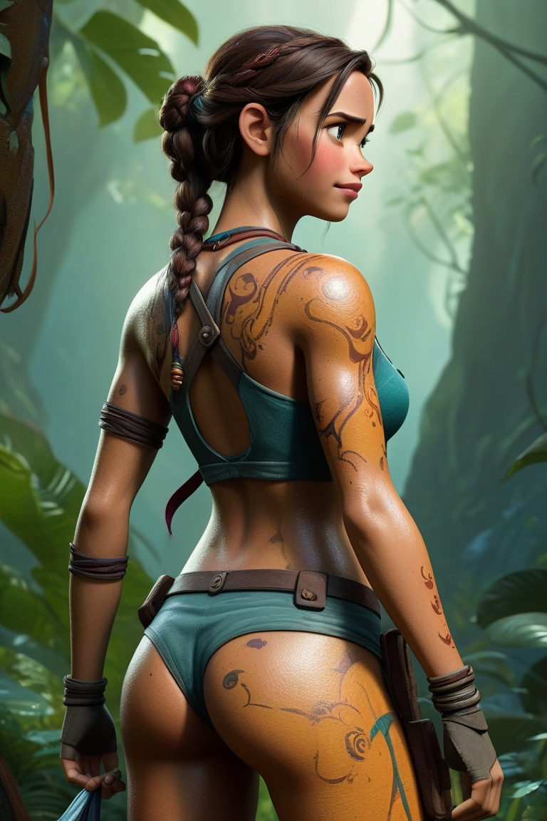 Lara like to do it  Lara Croft 