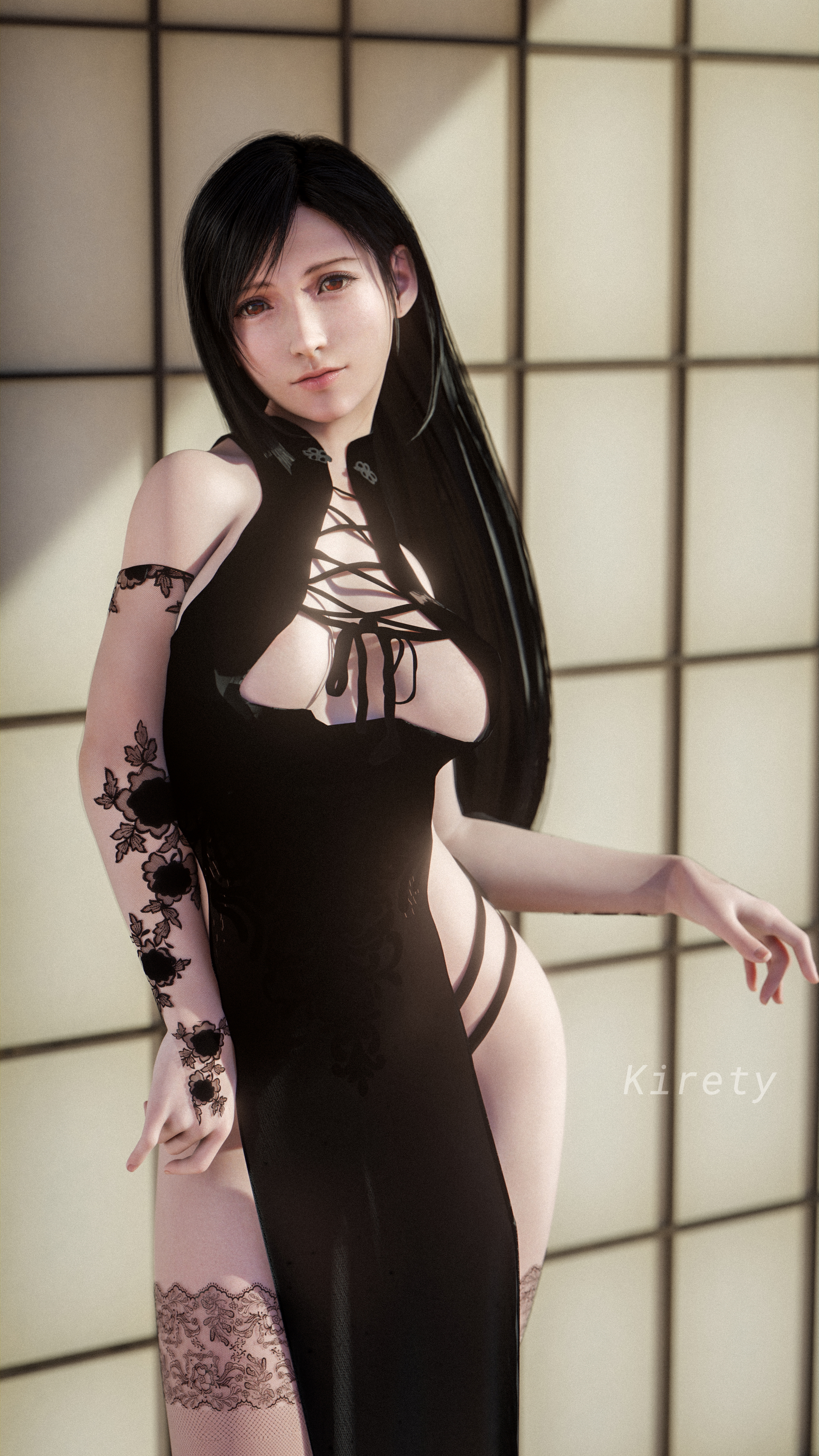Tifa - Cheongsam Final Fantasy Final Fantasy 7 Remake Final Fantasy 7 Final Fantasy VII Tifa Lockhart Tifa Nude Big Tits Big boobs