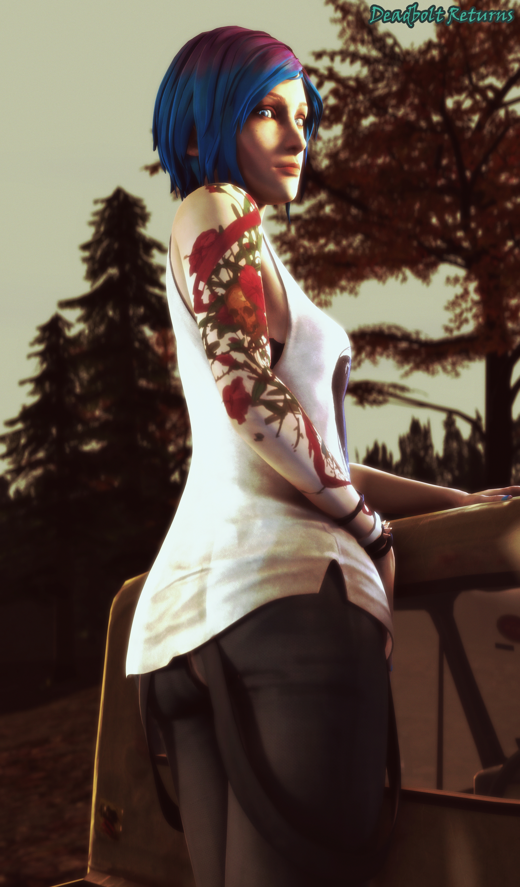 Impossible Trio  Chloe s Pickup (Life is Strange) Life Is Strange Life Is Strange Max Max Caulfield Maxine Caulfield Chloe Price Rachel Amber Sfm Source Filmmaker 3d Porn 3dnsfw Nudity 2