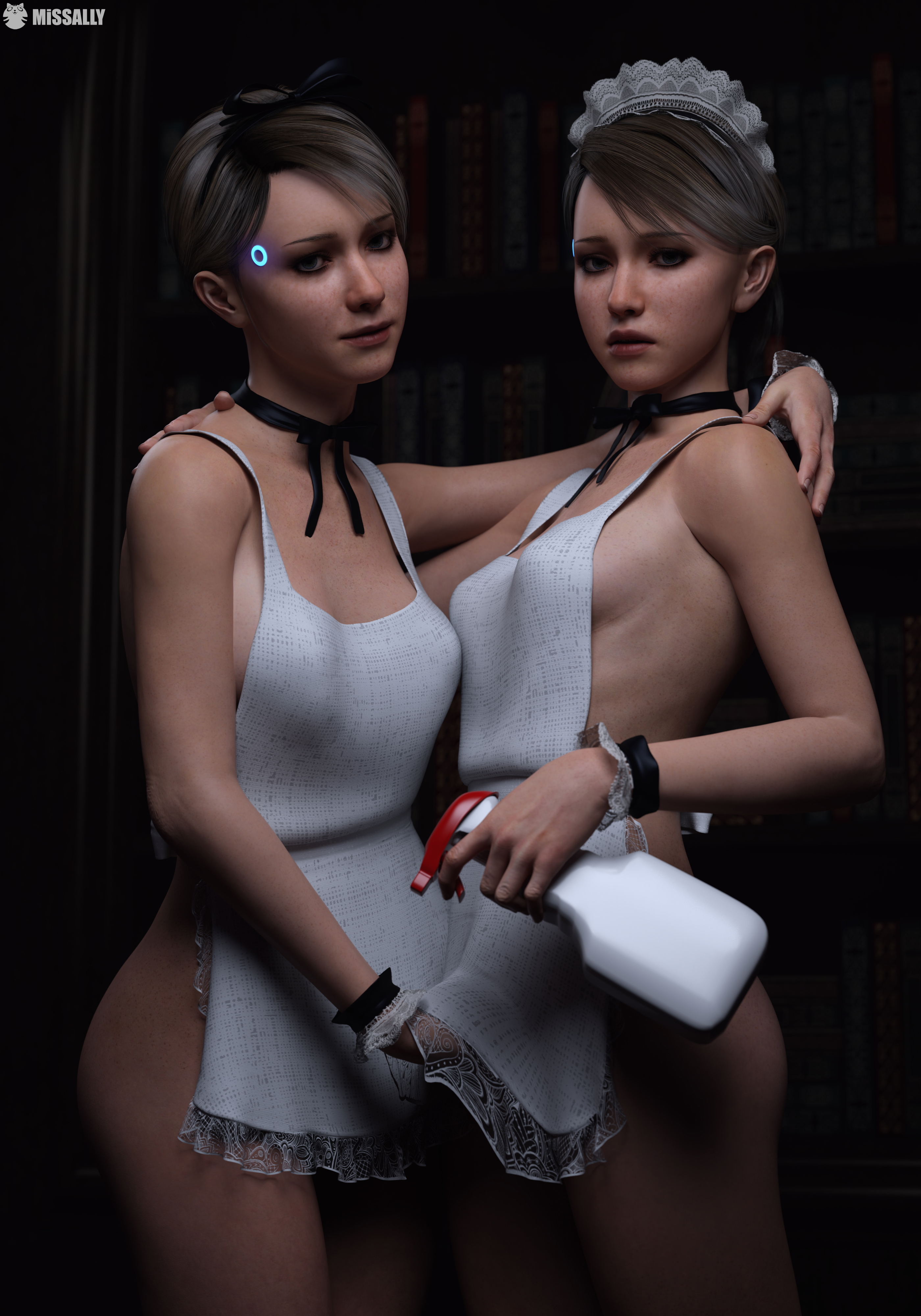 Kara  Detroit: Become Human Detroit Become Human Kara Lesbian