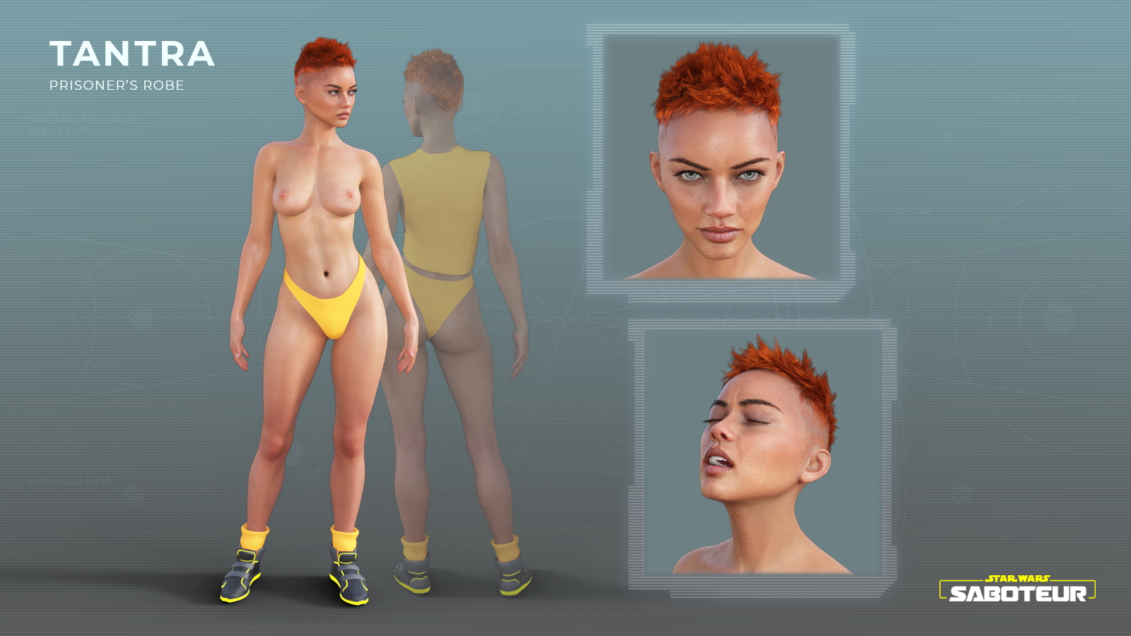 MC s updated appearance. Star Wars Female Protagonist (p3p) Girl Unity