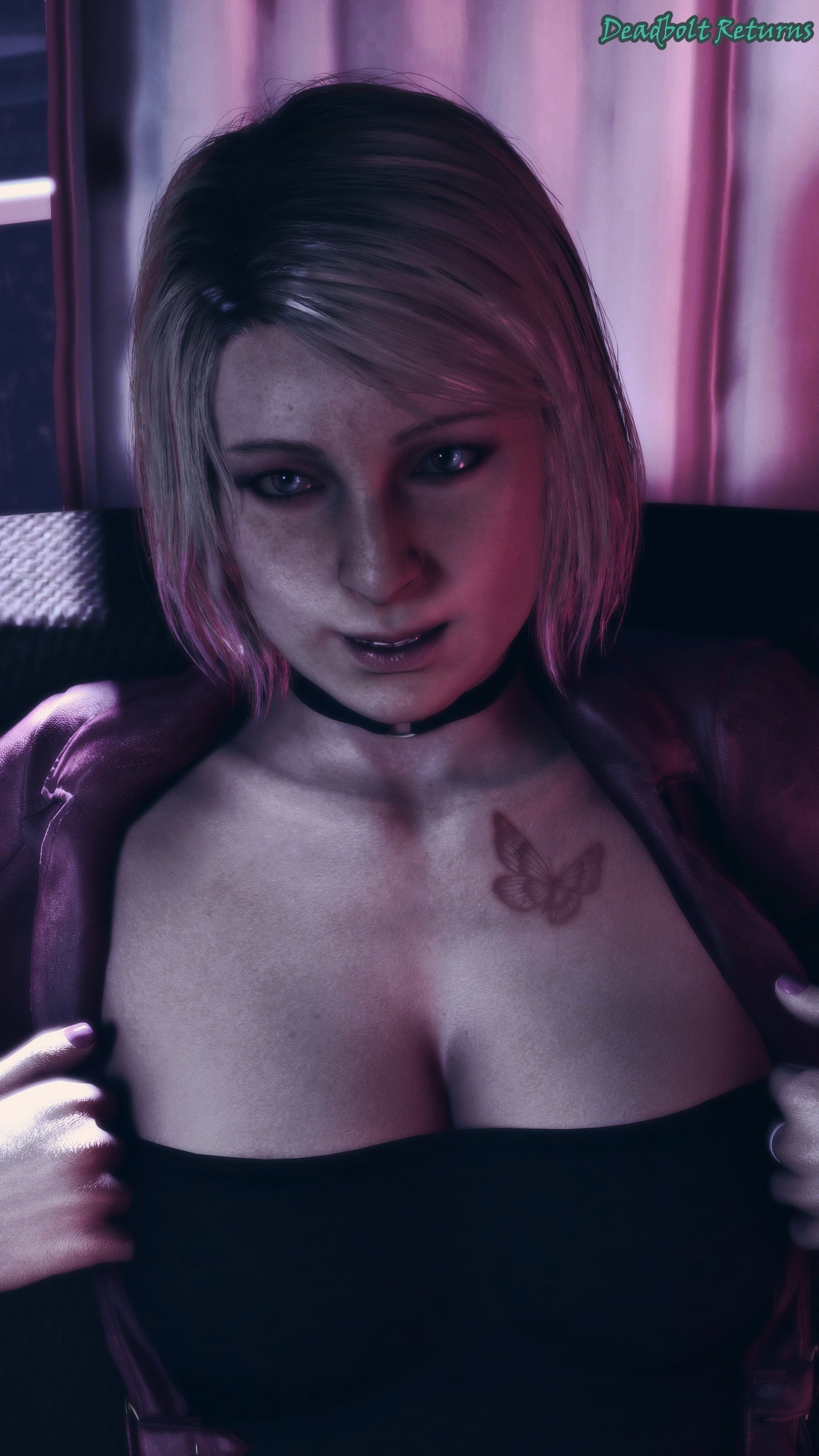 Maria Motel Photoshoot (Silent Hill 2 Remake) Silent Hill Silent Hill 2 Sfm Source Filmmaker 3d Porn 3dnsfw Nudity Photoshoot Big Tits Big boobs Big Ass Big Breasts Big Booty 2