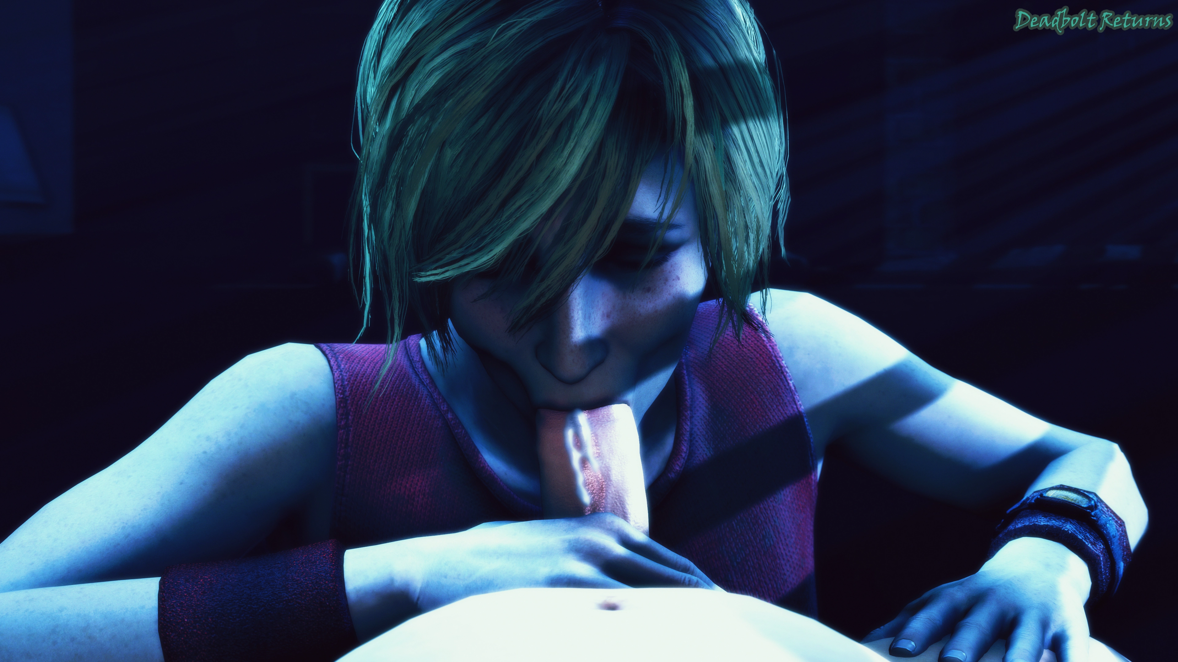 Revisions of Heather Mason (Silent Hill 3) Heather Mason Cheryl Mason Silent Hill 3 Dead By Daylight Sfm Source Filmmaker 3d Porn 3dnsfw Blowjob Freckles Blonde 14