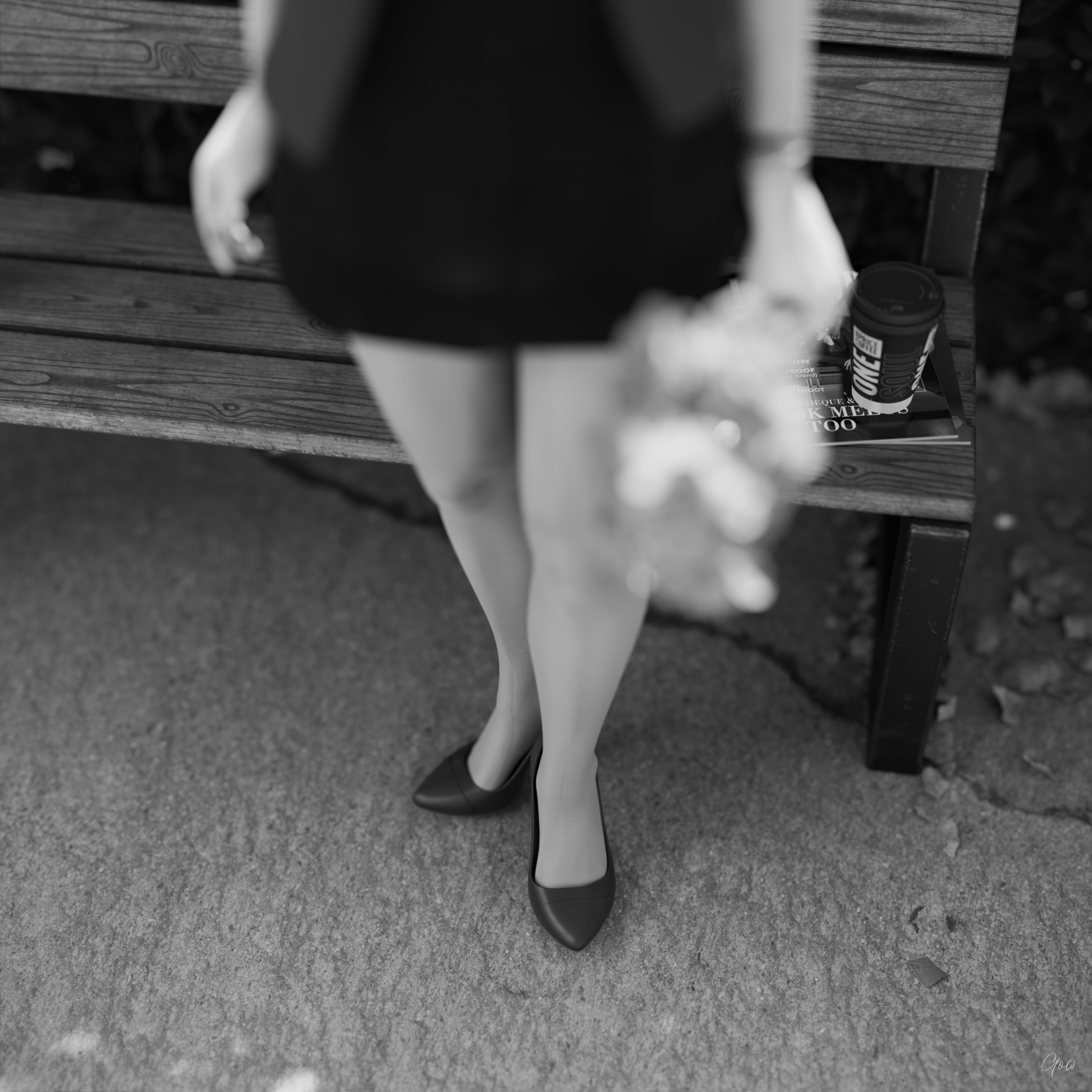 8th - Tiffany s leg tease. (Seamless Pantyhose  Nylon  Black and white photo set)  Black And White Sexy Brunette Milf Hairy Pussy Horny Secretary Office_lady Outdoor Posing Legs Tease Wet Pussy Sitting Standing Outfit Skirt Upskirt Spread Legs Clothed Pantyhose Nylon High Heels Uniform 3