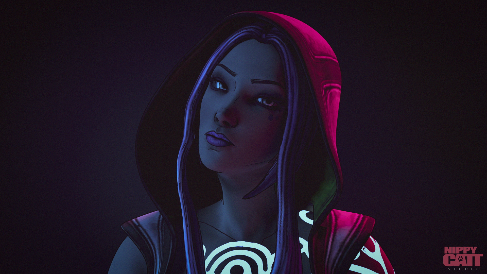 Maya Creamed [Borderlands] Maya Maya The Siren Borderlands Borderlands 3 Blue Hair Tattoo Tattoos Cum Cum In Mouth Cum Drip Cum On Breasts Nail Polish