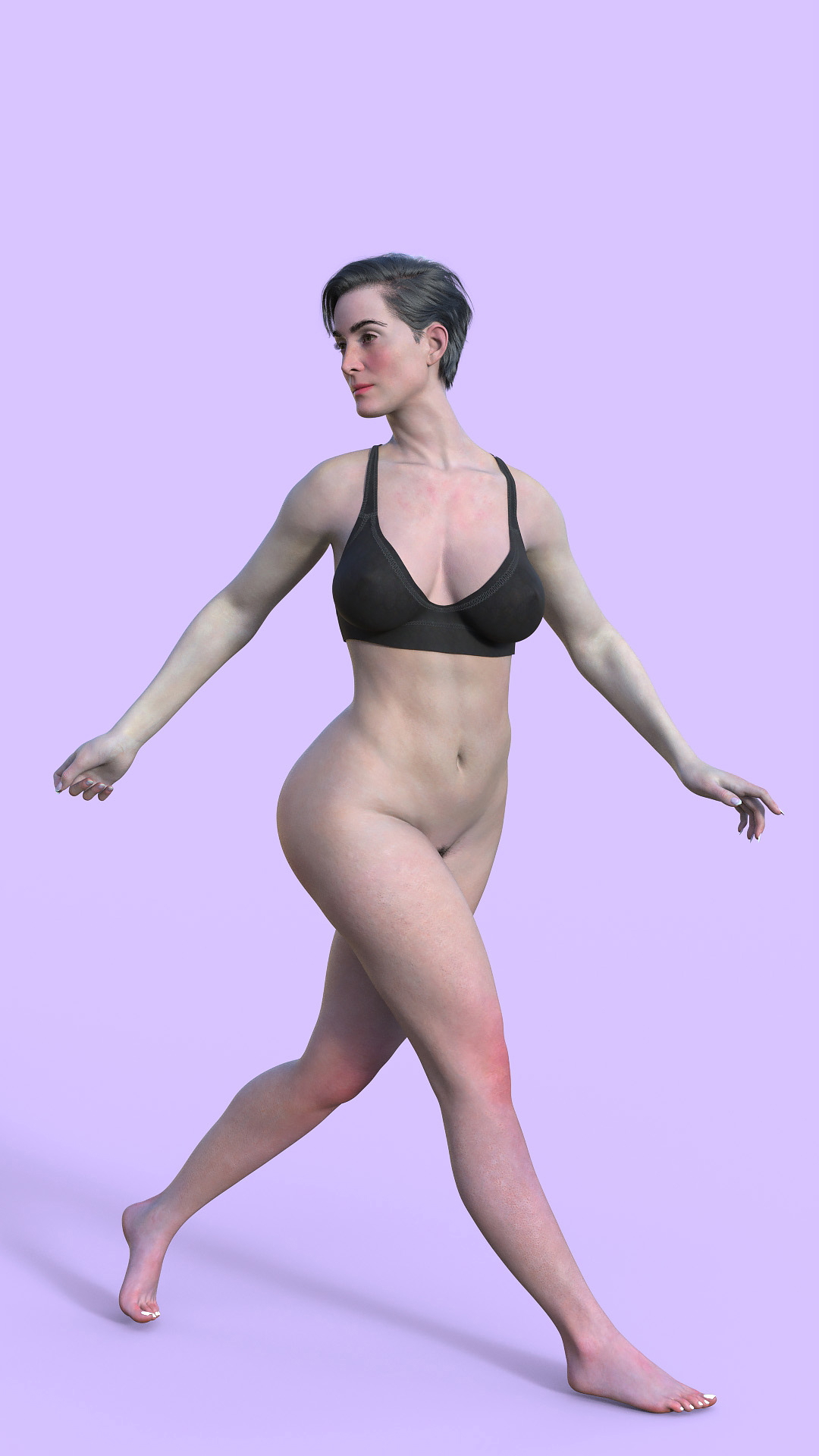 Sere-Nity #The Matrix The Matrix Trinity Milf Brunette Render Semi-naked Nsfw