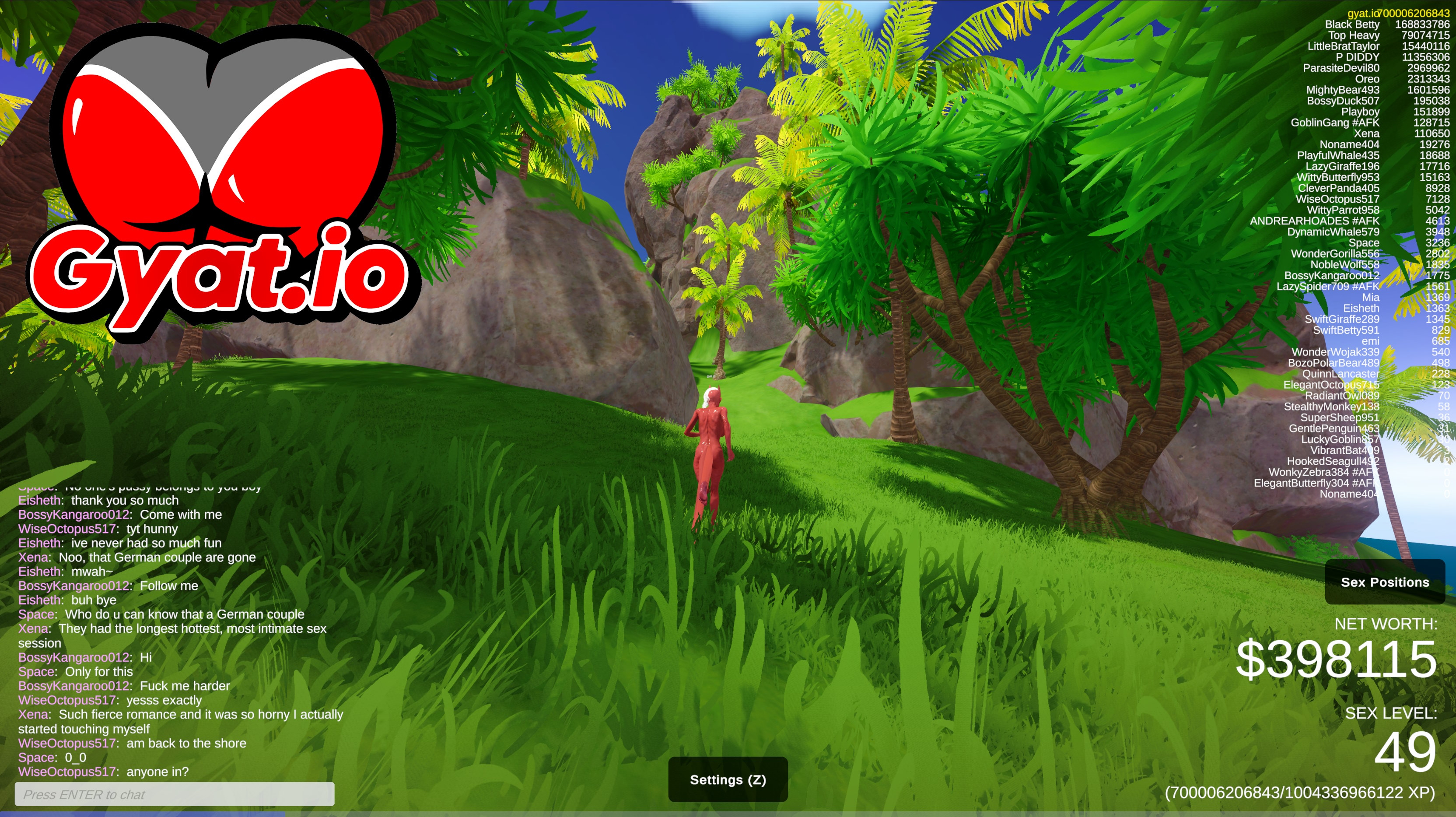 Running Wild: Another shot of the female avatar dashing through the grasslands. With secrets and creatures lurking around every corner  the island rewards the curious.