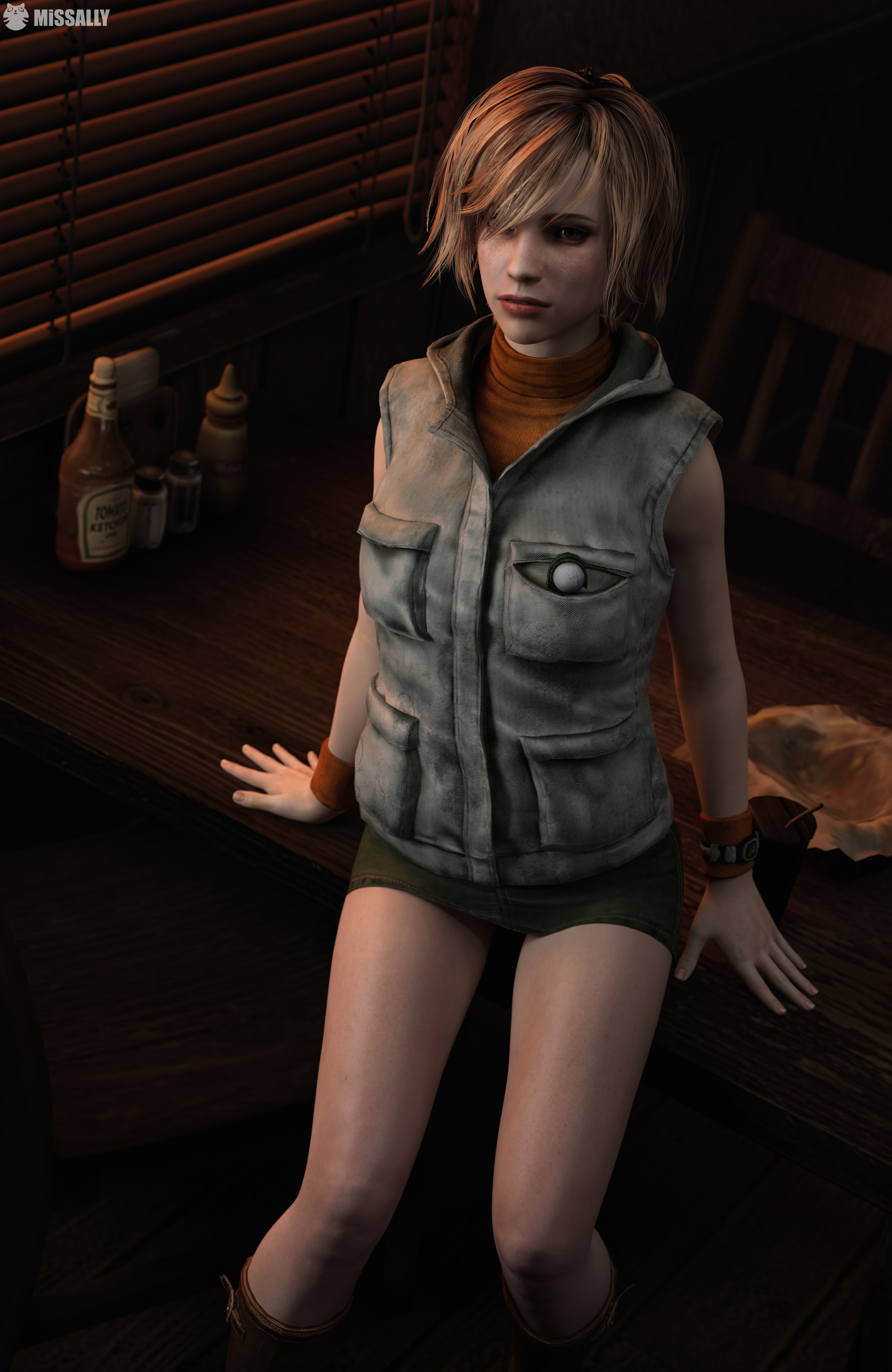 Heather Mason  Silent Hill Heather Mason Silent Hill Silent Hill 3 Blond Hair