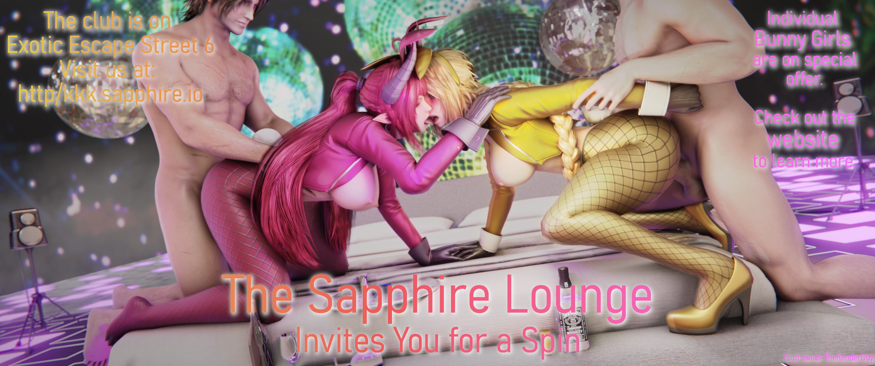 The Sapphire Lounge promo  Kiss  Words  UHD