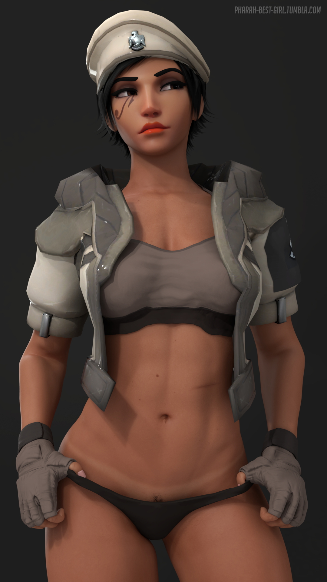 Pin up 24 Pharah Overwatch 3d Porn Sexy Nude Natural Boobs Tits Pussy Pubic Hair Hairy Pussy