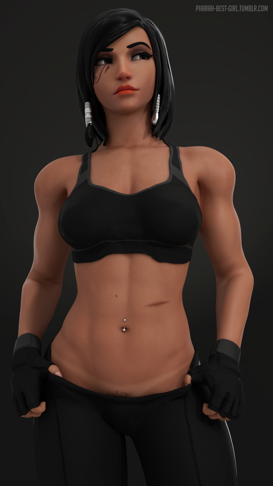 Pin up 24 Pharah Overwatch 3d Porn Sexy Nude Natural Boobs Tits Pussy Pubic Hair Hairy Pussy 2