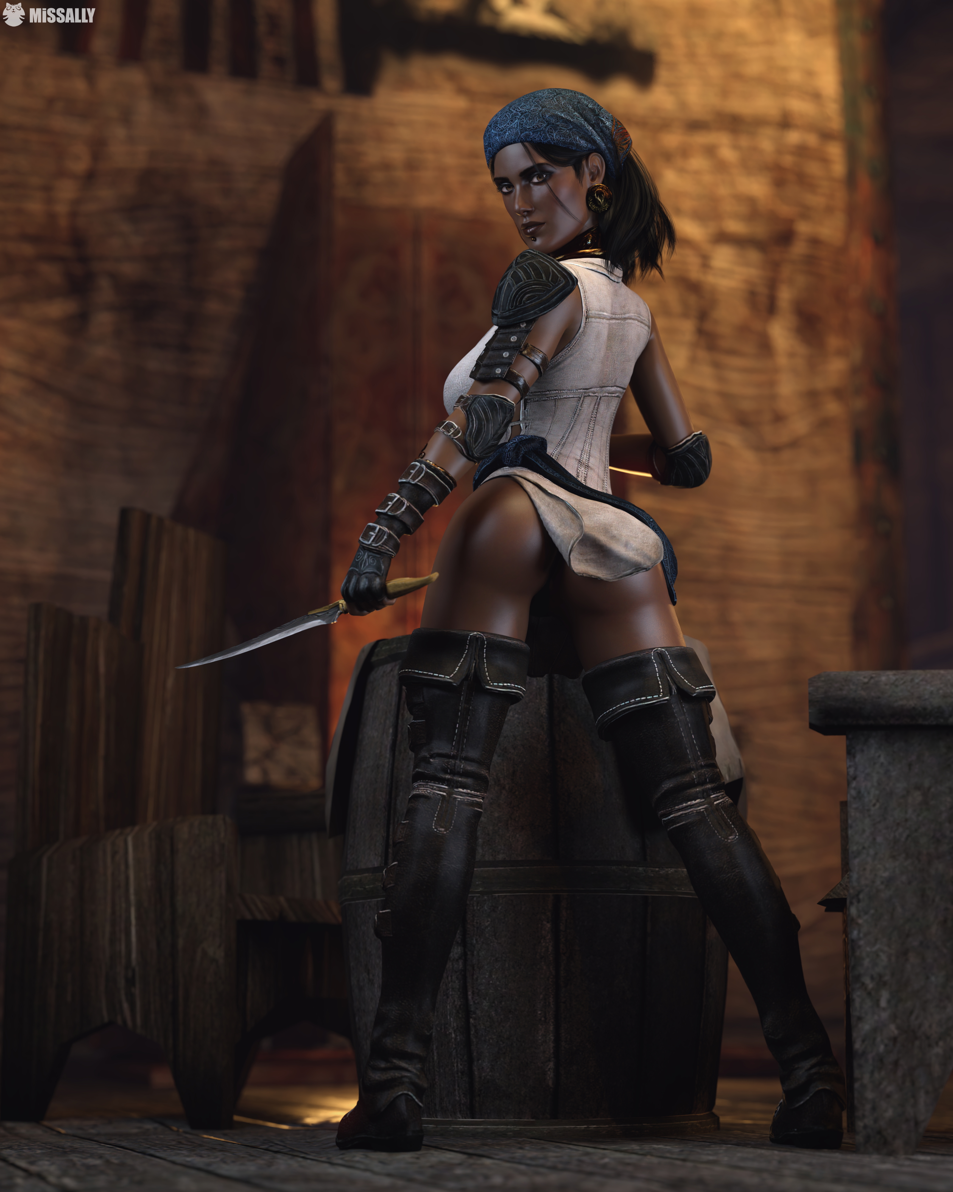 Isabela  Dragon Age Dragon Age Isabela Brunette Pirate