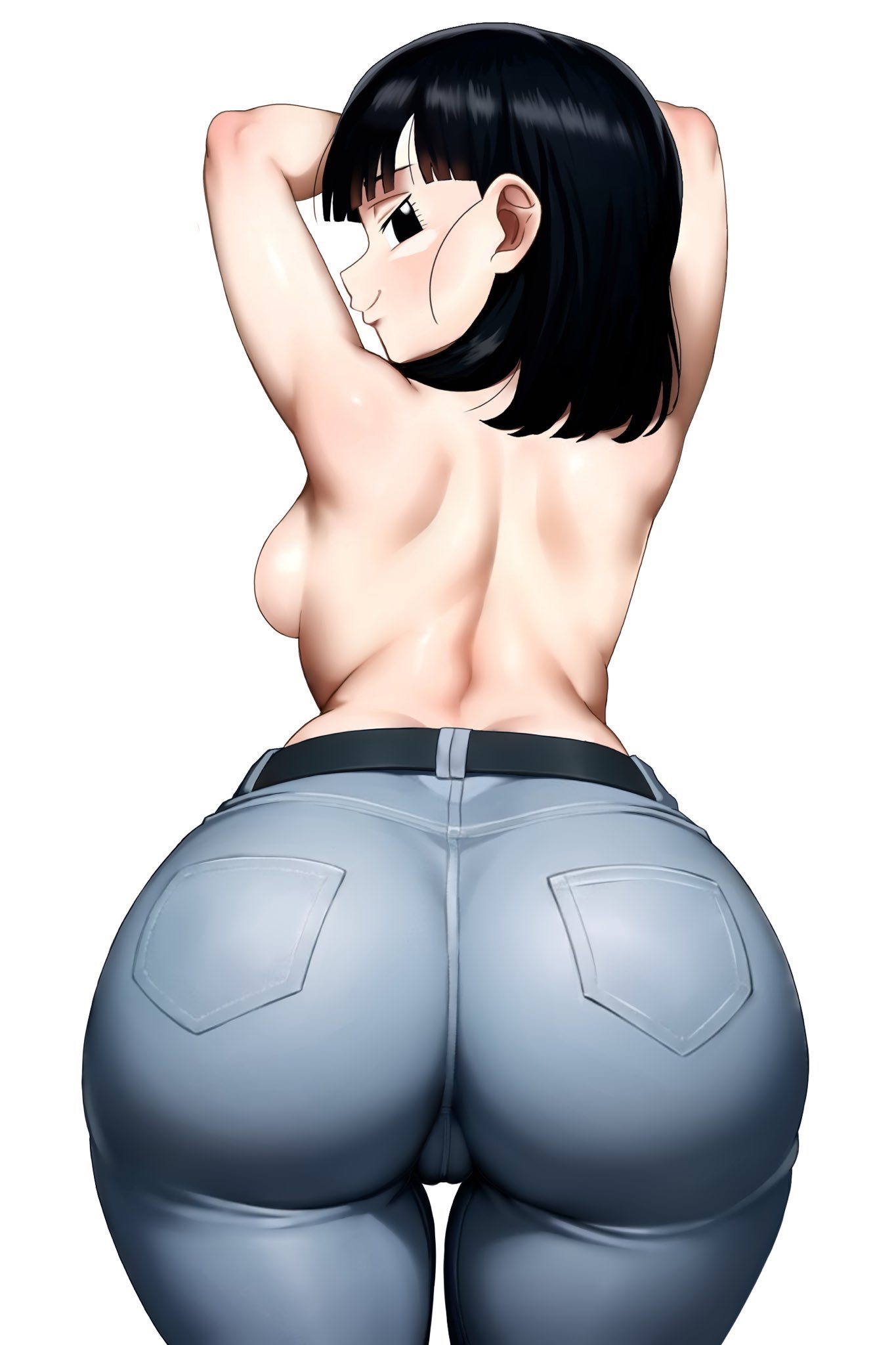 🧡Pan🧡 GT Dragonball Young Age Difference Big Booty Hentai 5