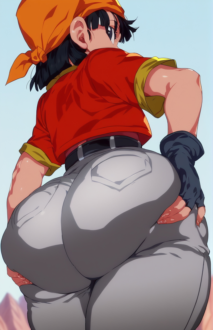 🧡Pan🧡 GT Dragonball Young Age Difference Big Booty Hentai 7
