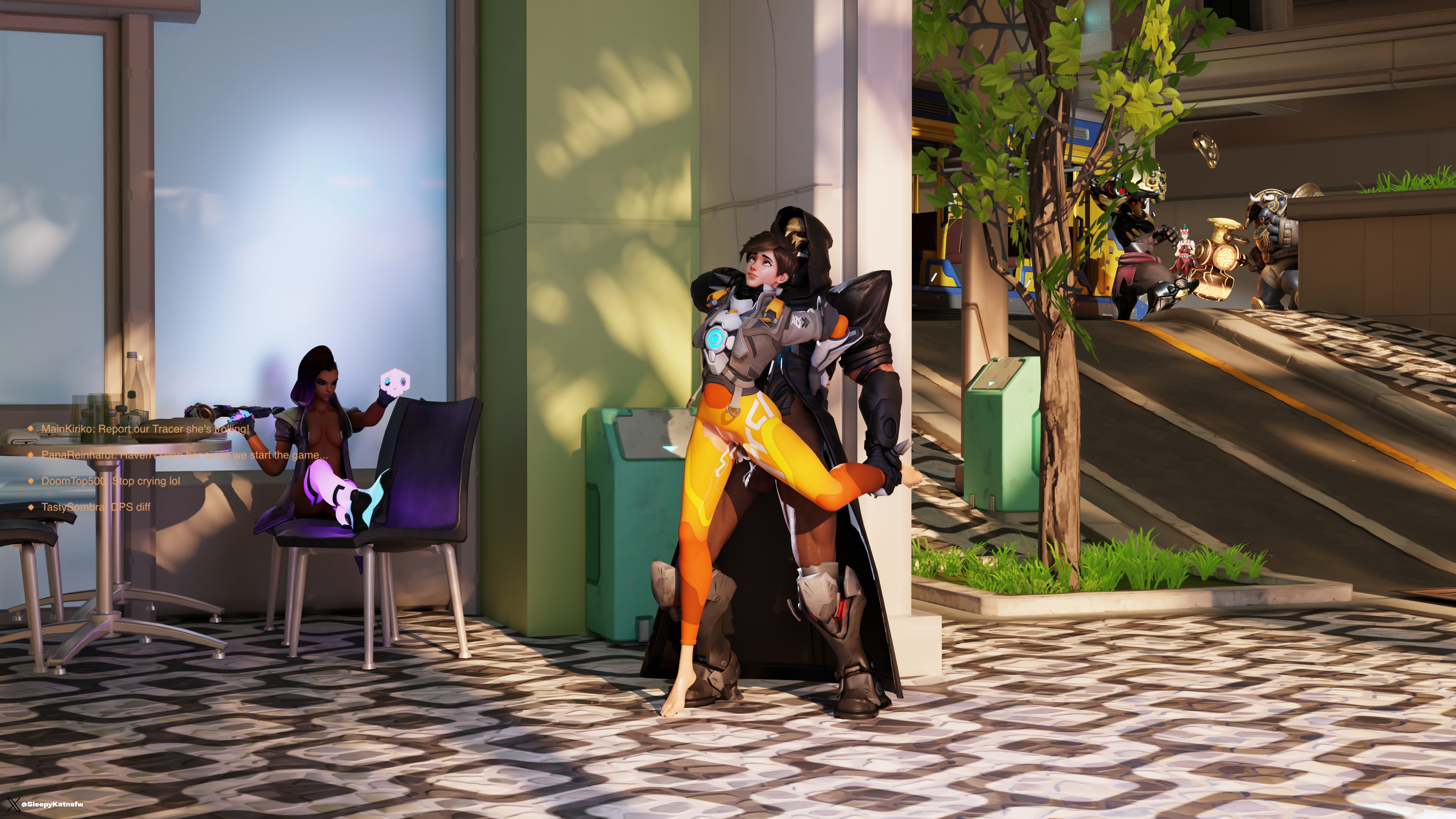 Where is our Tracer!? Overwatch Tracer Overwatch 2 3d Porn Reaper Instant Loss Defeated Sex Cum Semen Creampie Interracial Fuck From Behind Standing 2