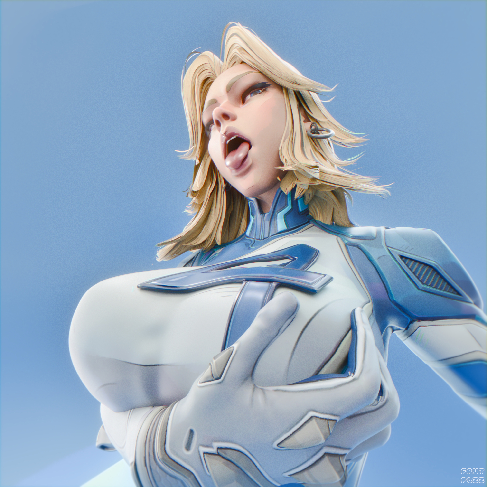 Ahegao Sue Storm Selfie Ahegao Selfie Sfw