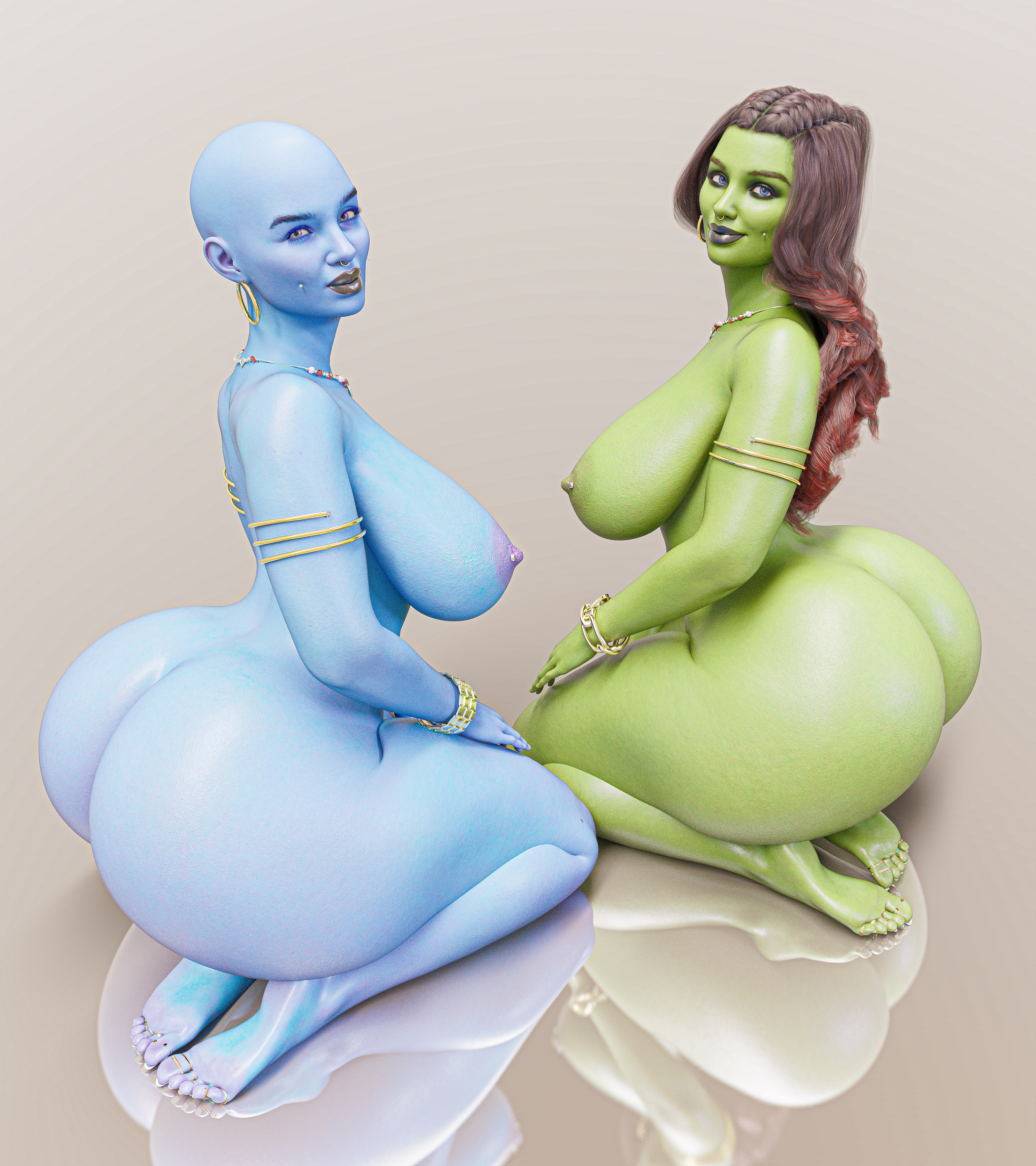 Nebula and Gamora Gamora Guardians Of The Galaxy Big Ass Thick Big Tits Naked