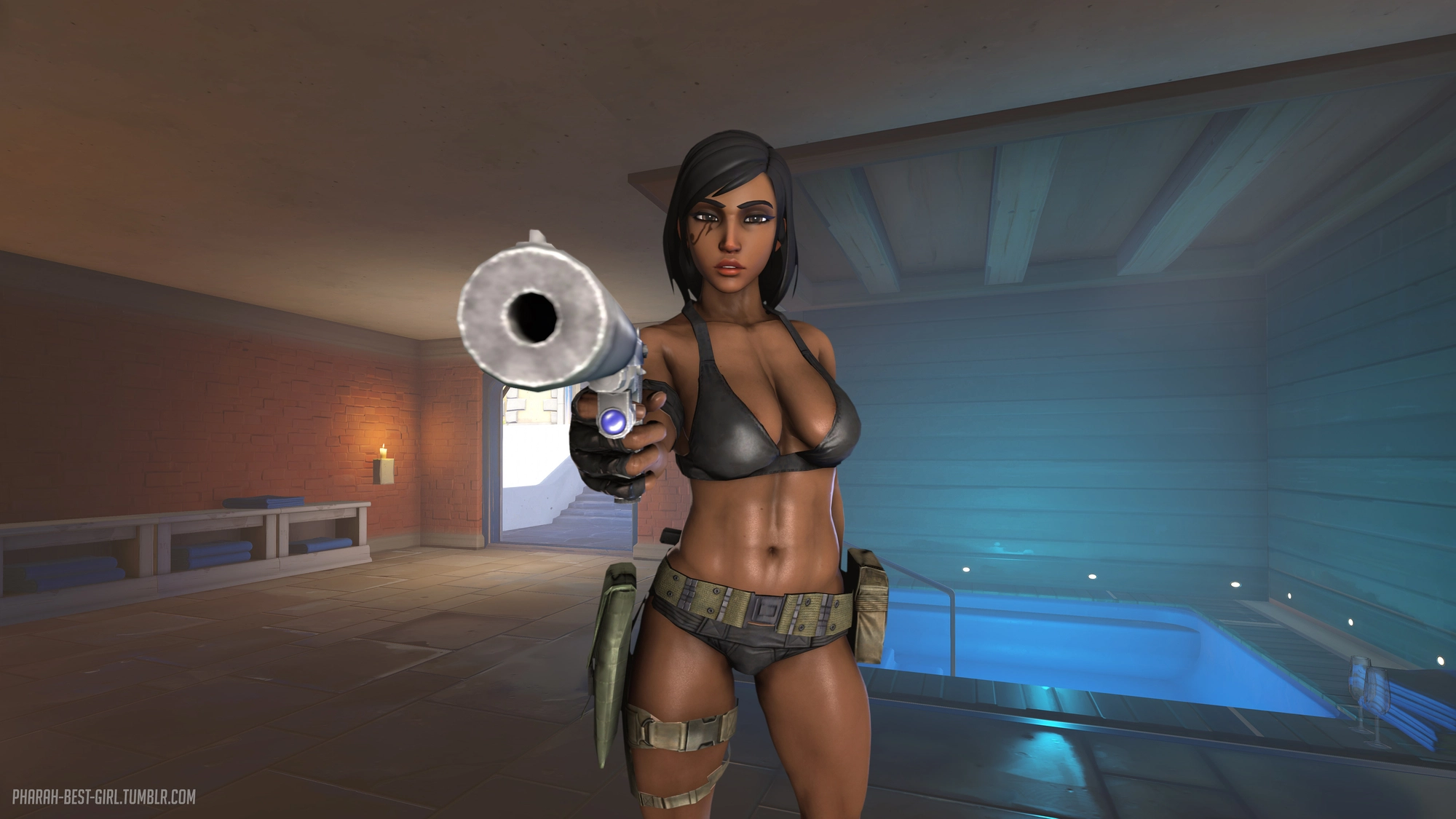 The assassination Pharah Overwatch Mercy 3d Porn Forced Handjob Eating Pussy Pussy Penetration Sex Tightjob Choke 2