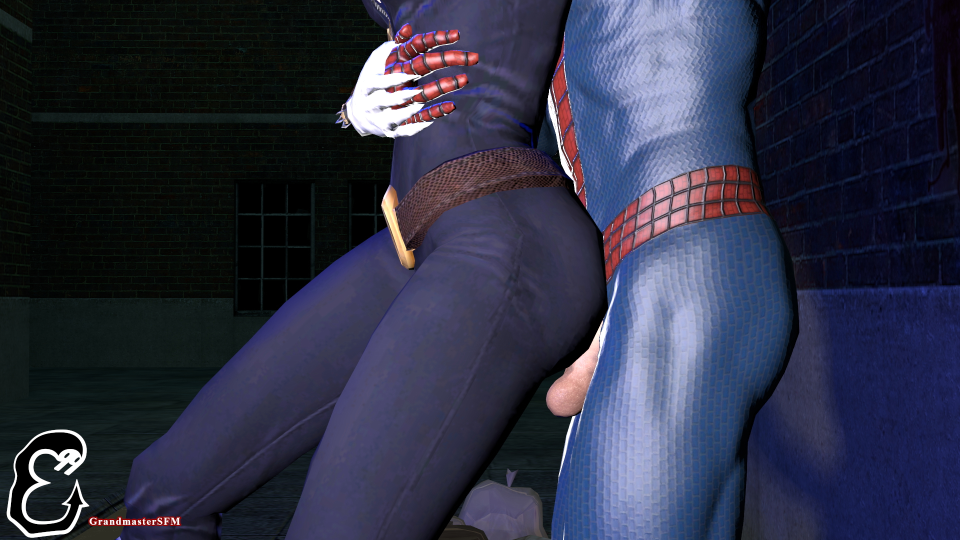 Black Cat and Spidey Black Cat Felicia Hardy Spider-man Spiderman Marvel Superhero Source Filmmaker Sfm Against The Wall Standing Standing Doggy Standing Sex Stand And Carry Position 69 Blowjob Handjob Cock In Hand Balls Massage Cum Cumshot Cum In Mouth Clothed Leg Lock 22
