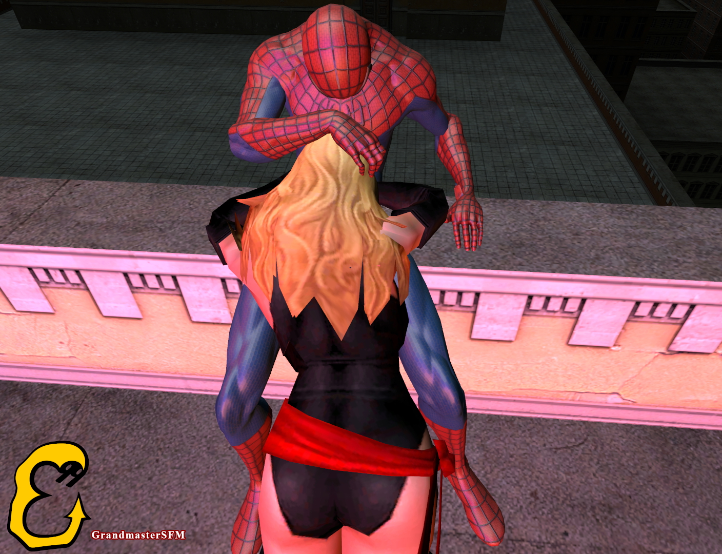 Spiderman x Ms Marvel Ms. Marvel Carol Denvers Spider-man Spiderman Black Cat Felicia Hardy Marvel Source Filmmaker Sfm Superhero Blowjob Handjob Cock In Hand Cowgirl Reverse Cowgirl Thighjob 69 Clothed 17