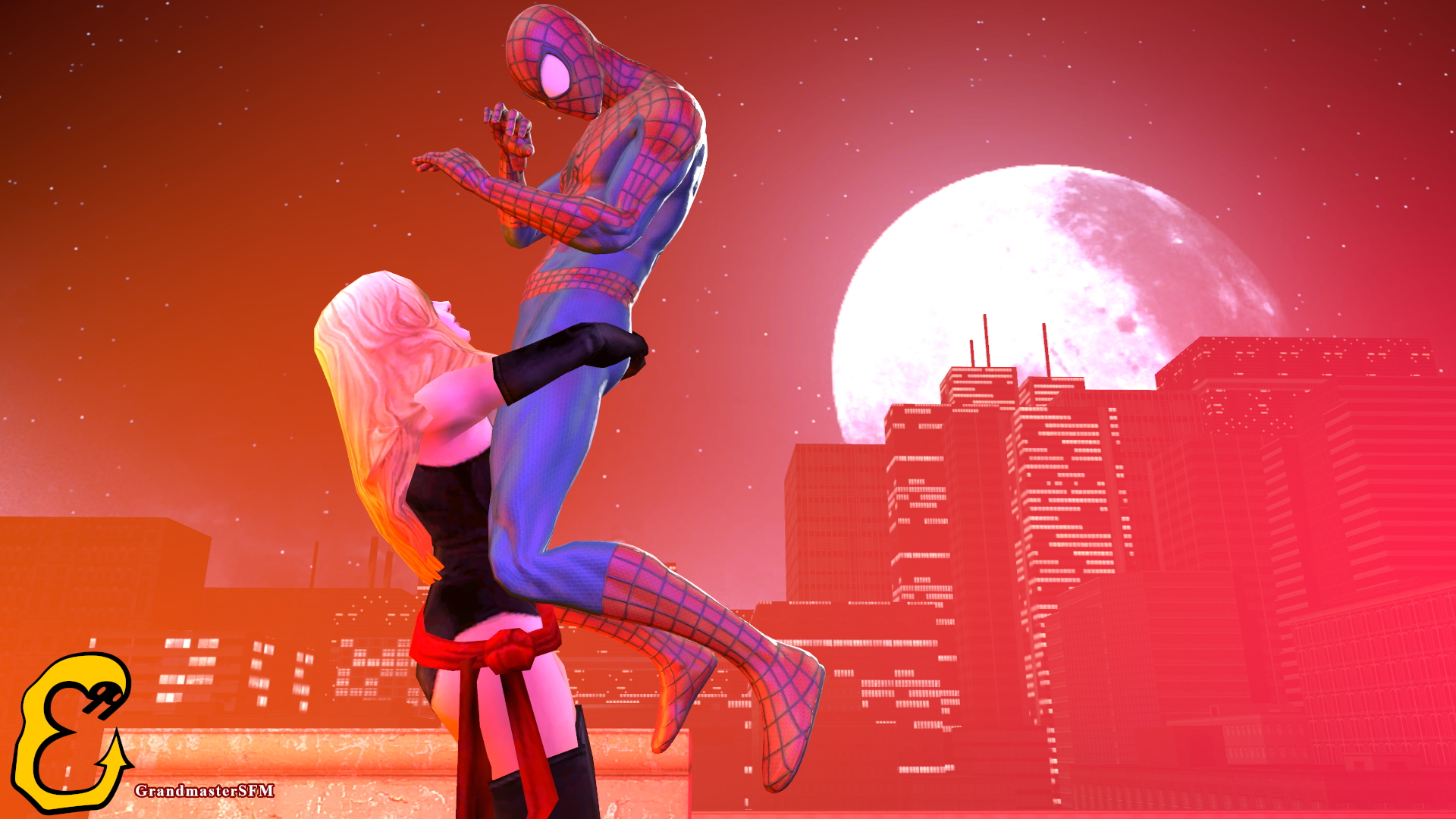 Spiderman x Ms Marvel Ms. Marvel Carol Denvers Spider-man Spiderman Black Cat Felicia Hardy Marvel Source Filmmaker Sfm Superhero Blowjob Handjob Cock In Hand Cowgirl Reverse Cowgirl Thighjob 69 Clothed 20
