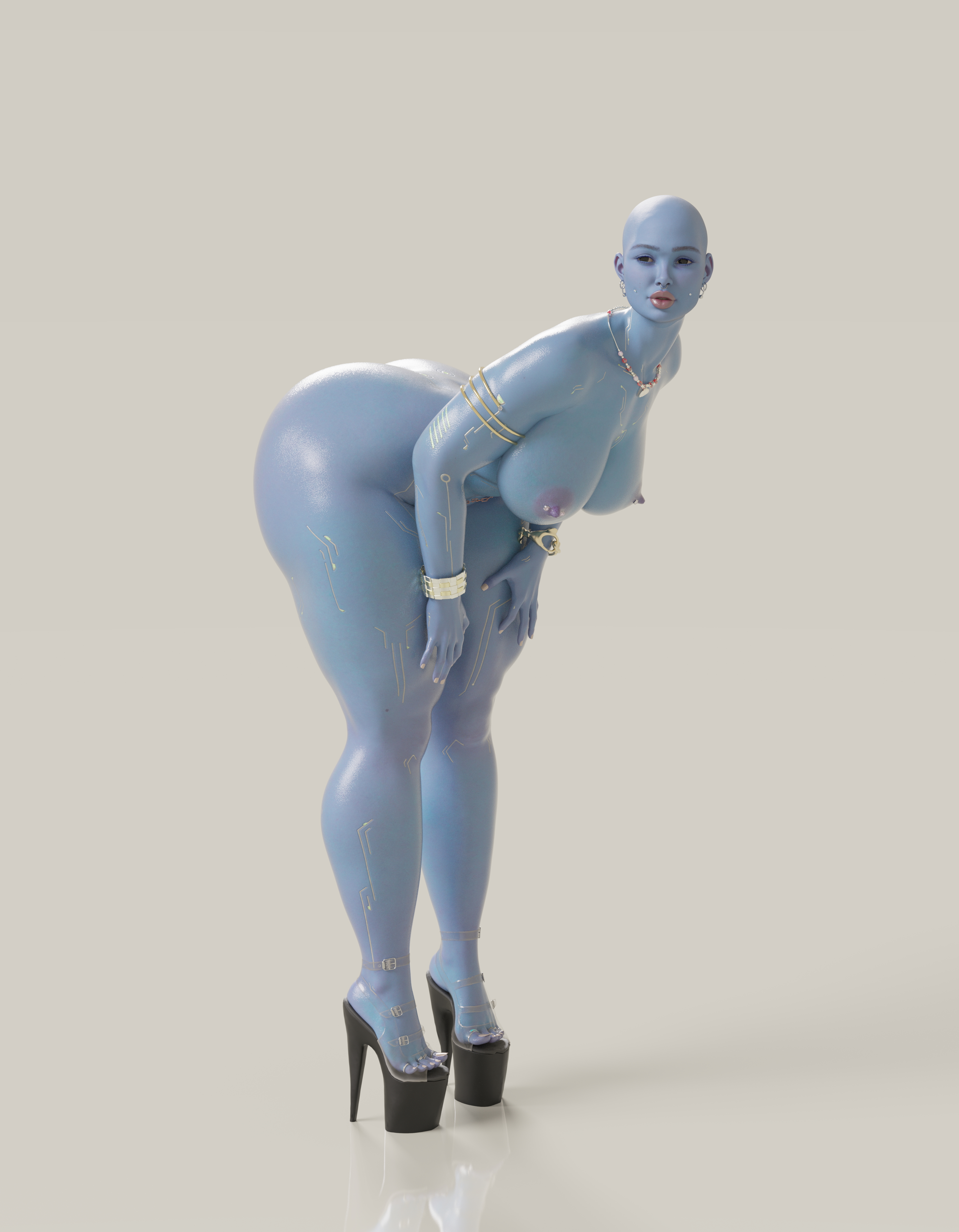 Nebula Guardians Of The Galaxy Marvel Big Tits Blue Skin Curvy Thick Big Ass Pretty 2