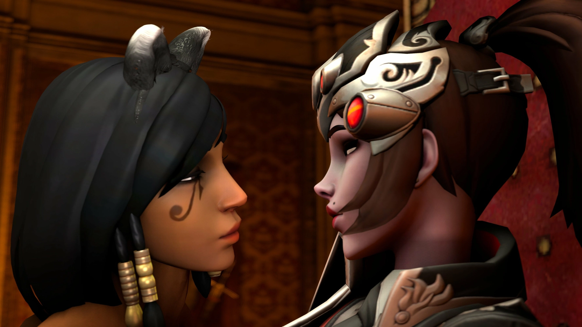 Over thrones Pharah Overwatch Widowmaker 3d Porn Feet Nude Naked Big Breasts Kissing Domination 8