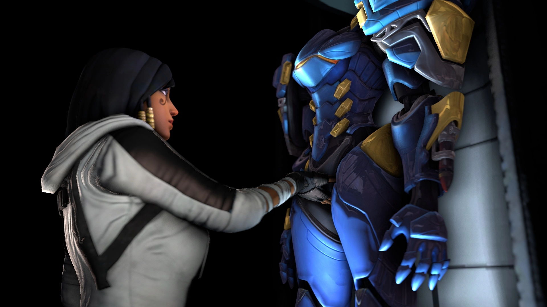 I love my Raptora Pharah Overwatch 3d Porn 4