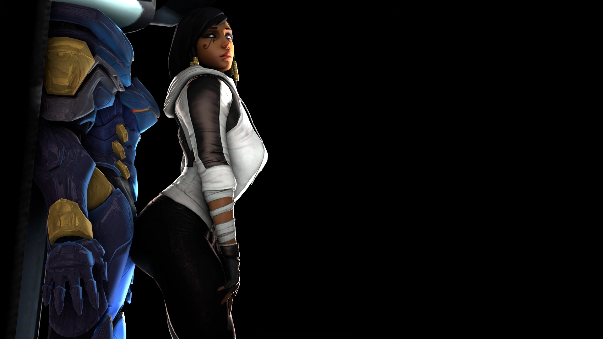 I love my Raptora Pharah Overwatch 3d Porn 7