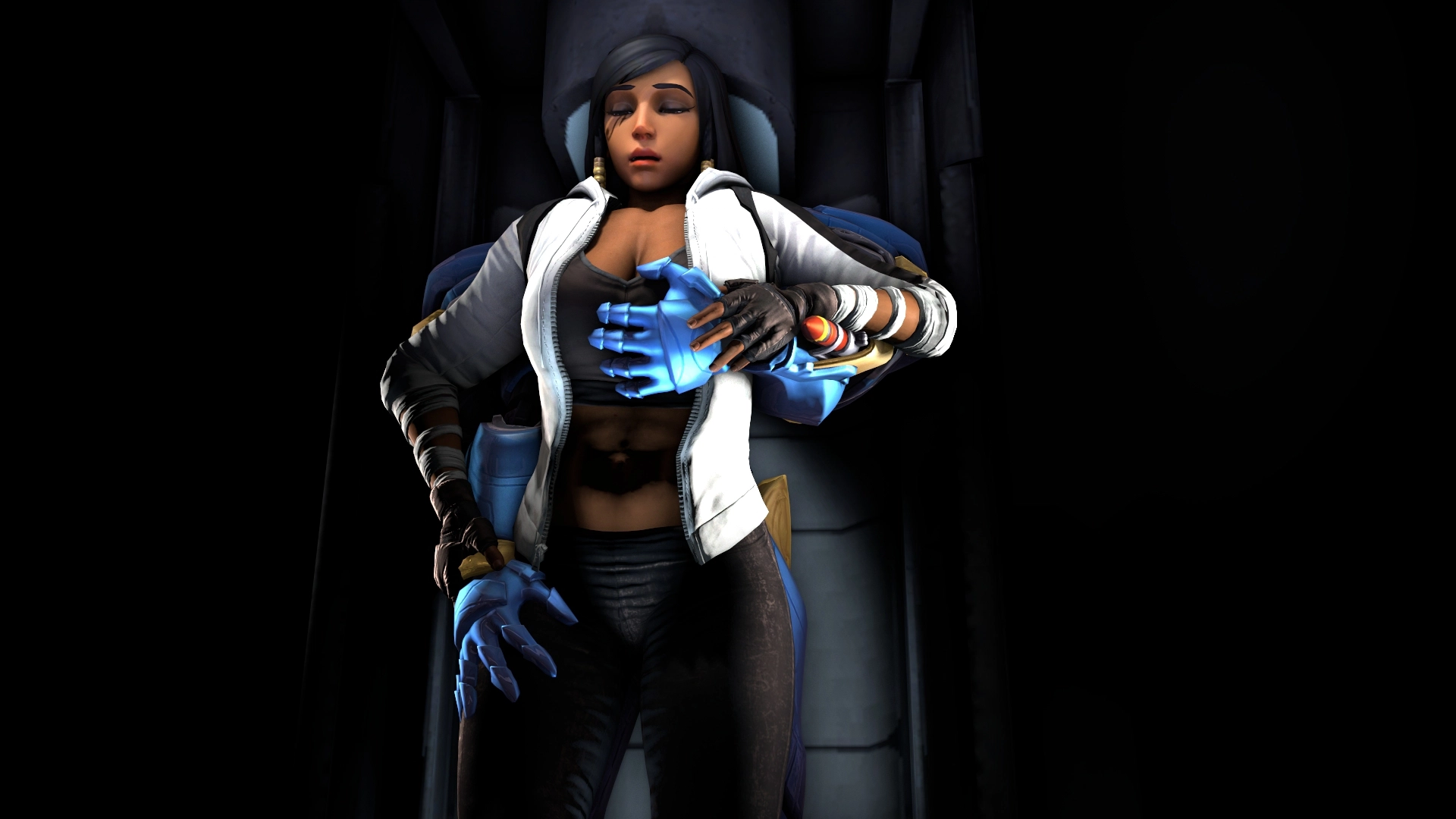 I love my Raptora Pharah Overwatch 3d Porn 9