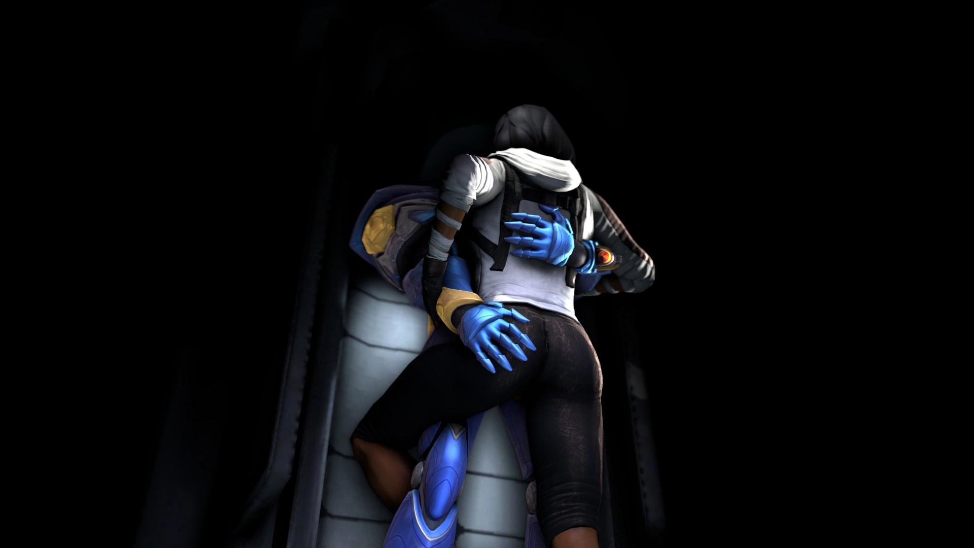 I love my Raptora Pharah Overwatch 3d Porn 10