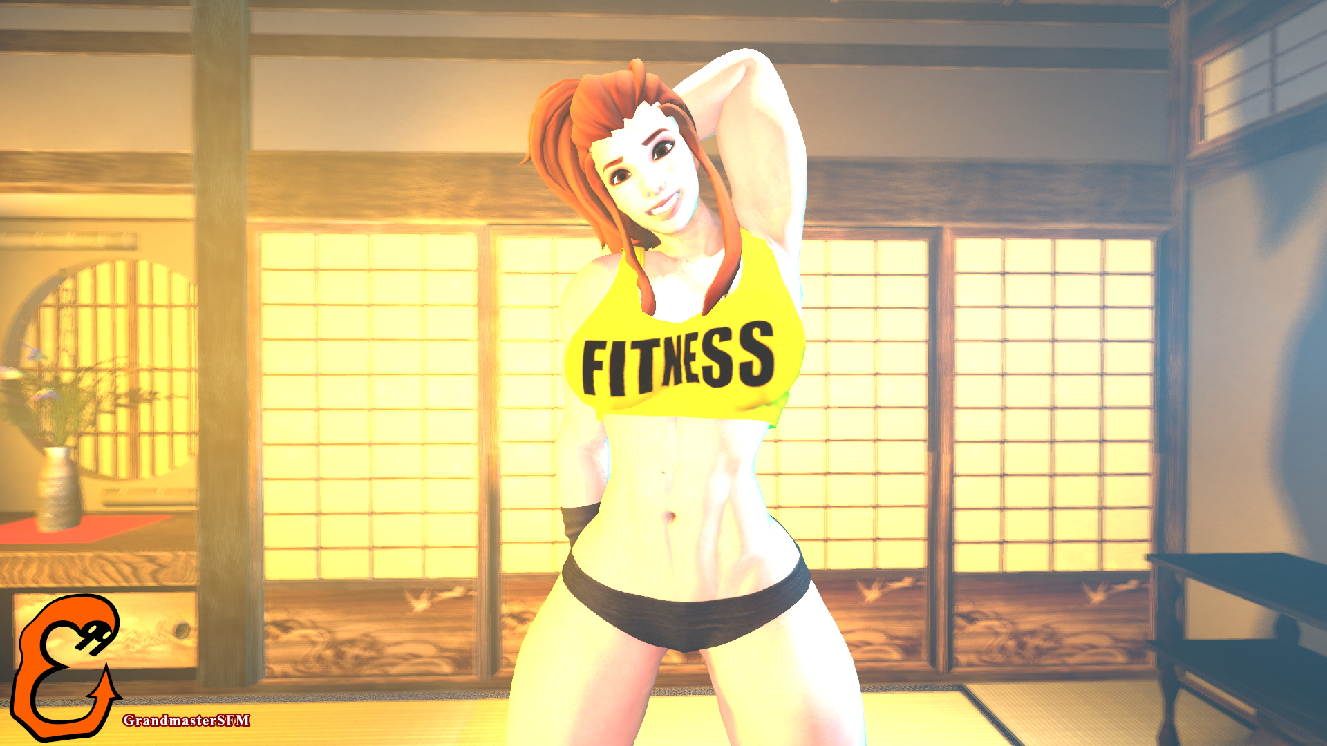 Brigitte Brigitte Brigitte Lindholm Overwatch Source Filmmaker Sfm Breasts Boobs Big boobs Ass Big Ass Big Tits Abs Muscular Girl From Behind Nude Naked Fully Naked Clothed Partially_clothed
