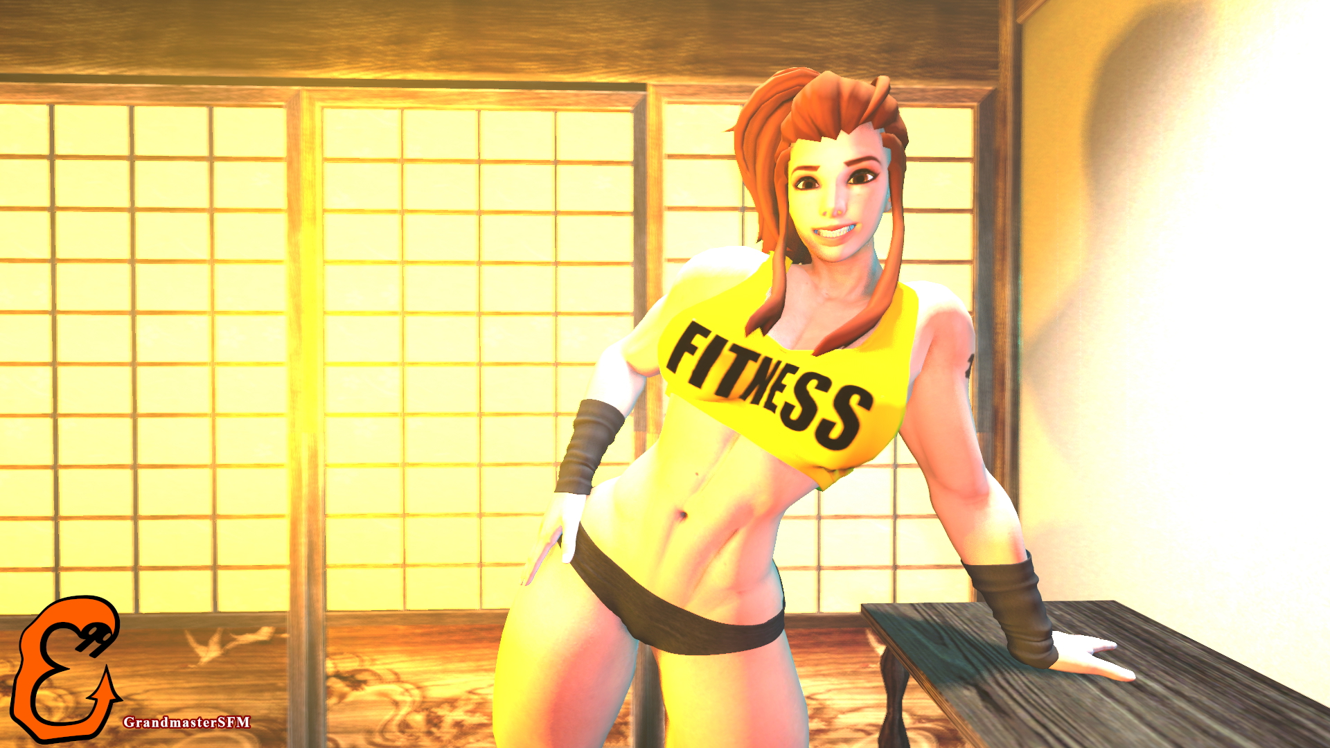 Brigitte Brigitte Brigitte Lindholm Overwatch Source Filmmaker Sfm Breasts Boobs Big boobs Ass Big Ass Big Tits Abs Muscular Girl From Behind Nude Naked Fully Naked Clothed Partially_clothed 5