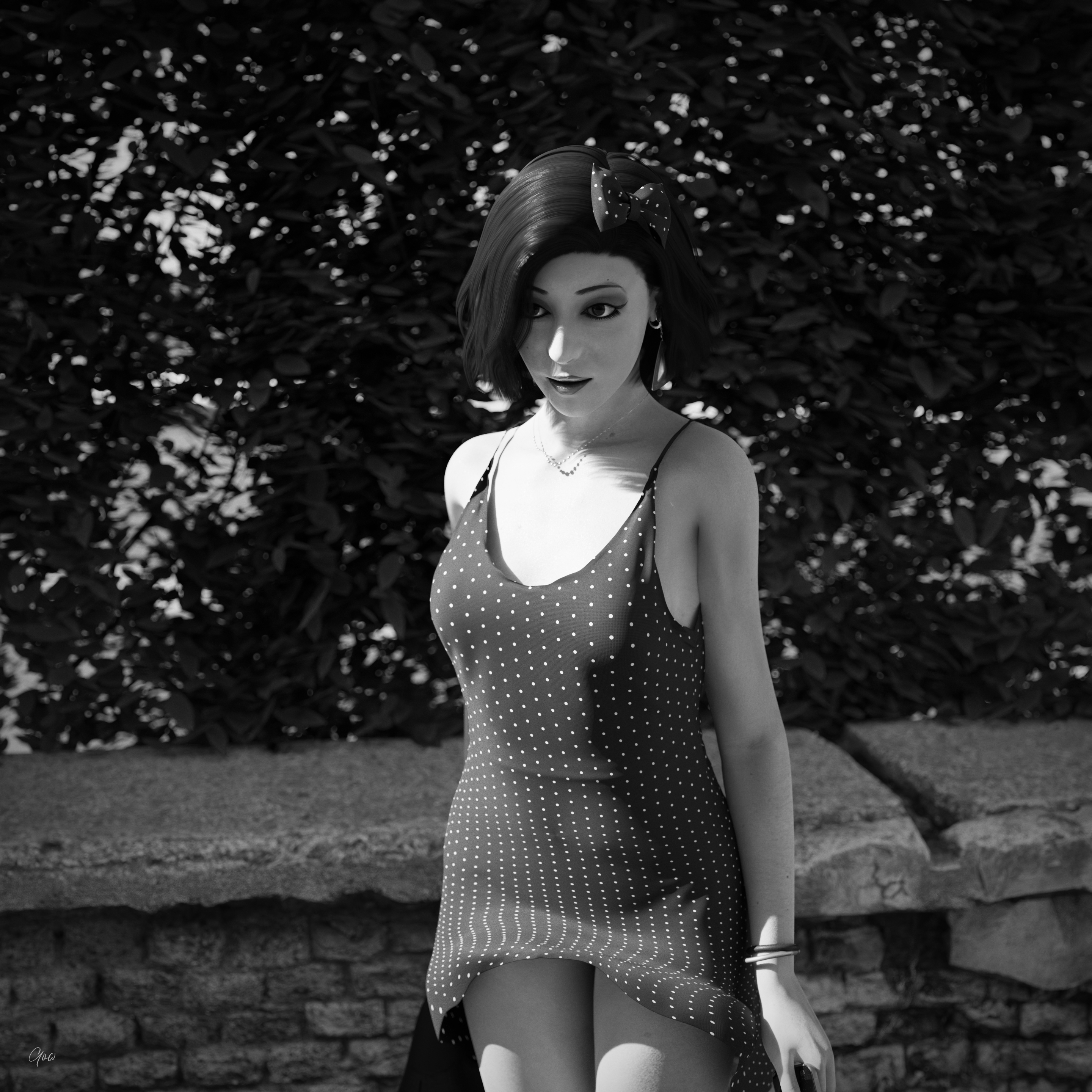 Dotted with the wind - Black and White set Original Wife Outdoor Nature Sexy Brunette Milf Hairy Pussy No Panties Standing Posing Legs Spread Legs Party Dress Tease Outfit Skirt Upskirt Clothed Dress Black And White Wet Pussy Lady Secretary Photoshoot Sexy Sexyhot High Heels Natural Boobs 2