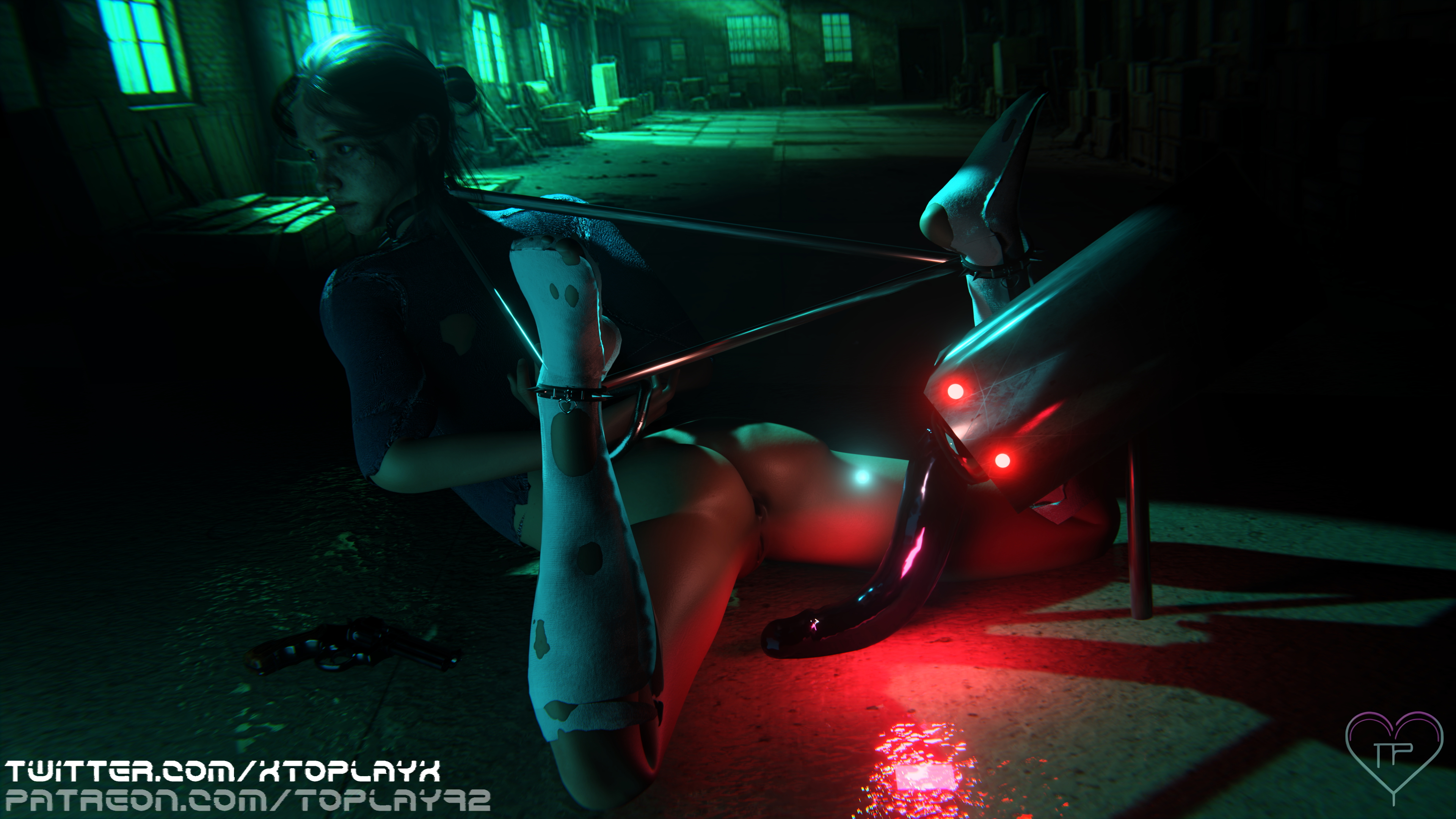Ellie trapped in the Wearhouse Ellie (the Last Of Us) The Last Of Us Ellie Nude Pose Dildo